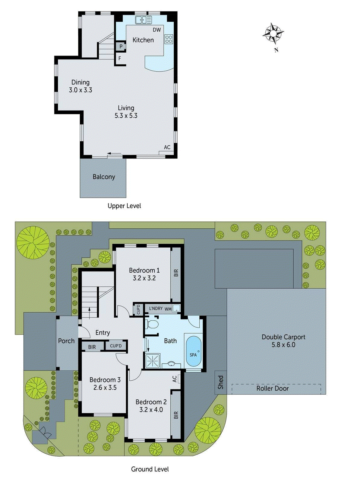 2/43 Shannon Avenue, Manifold Heights VIC 3218 - Floorplan