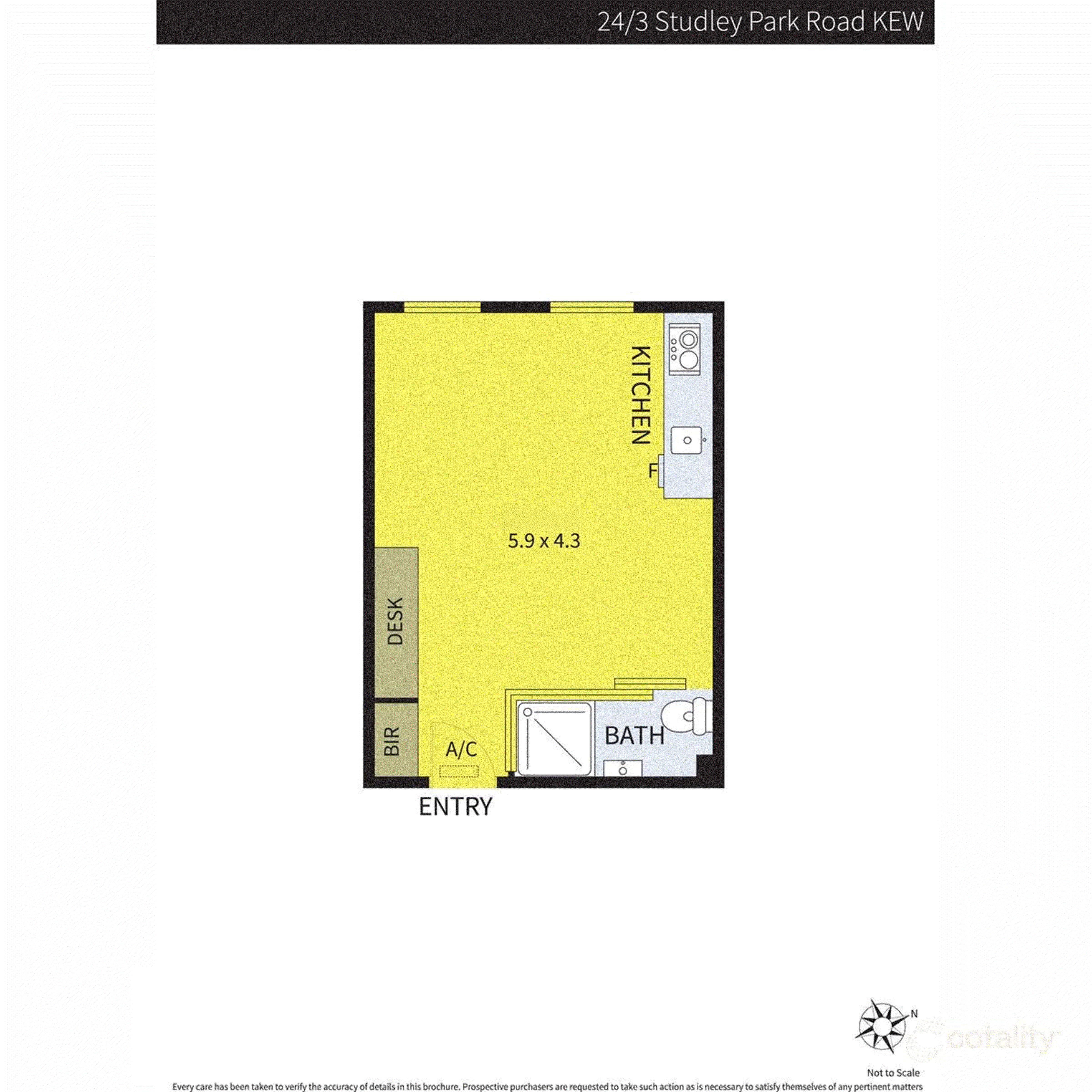 24/3 Studley Park Road, Kew VIC 3101 - Floorplan
