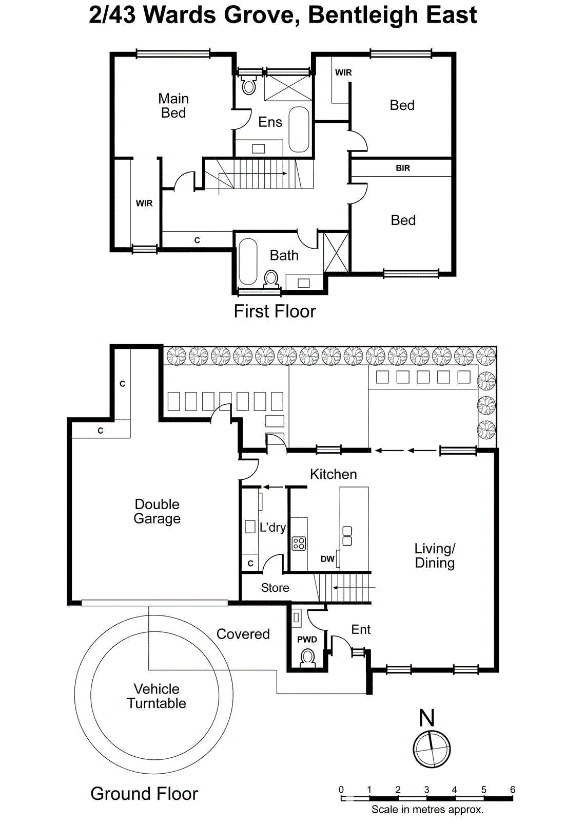 2/43 Wards Grove, Bentleigh East VIC 3165 - Floorplan