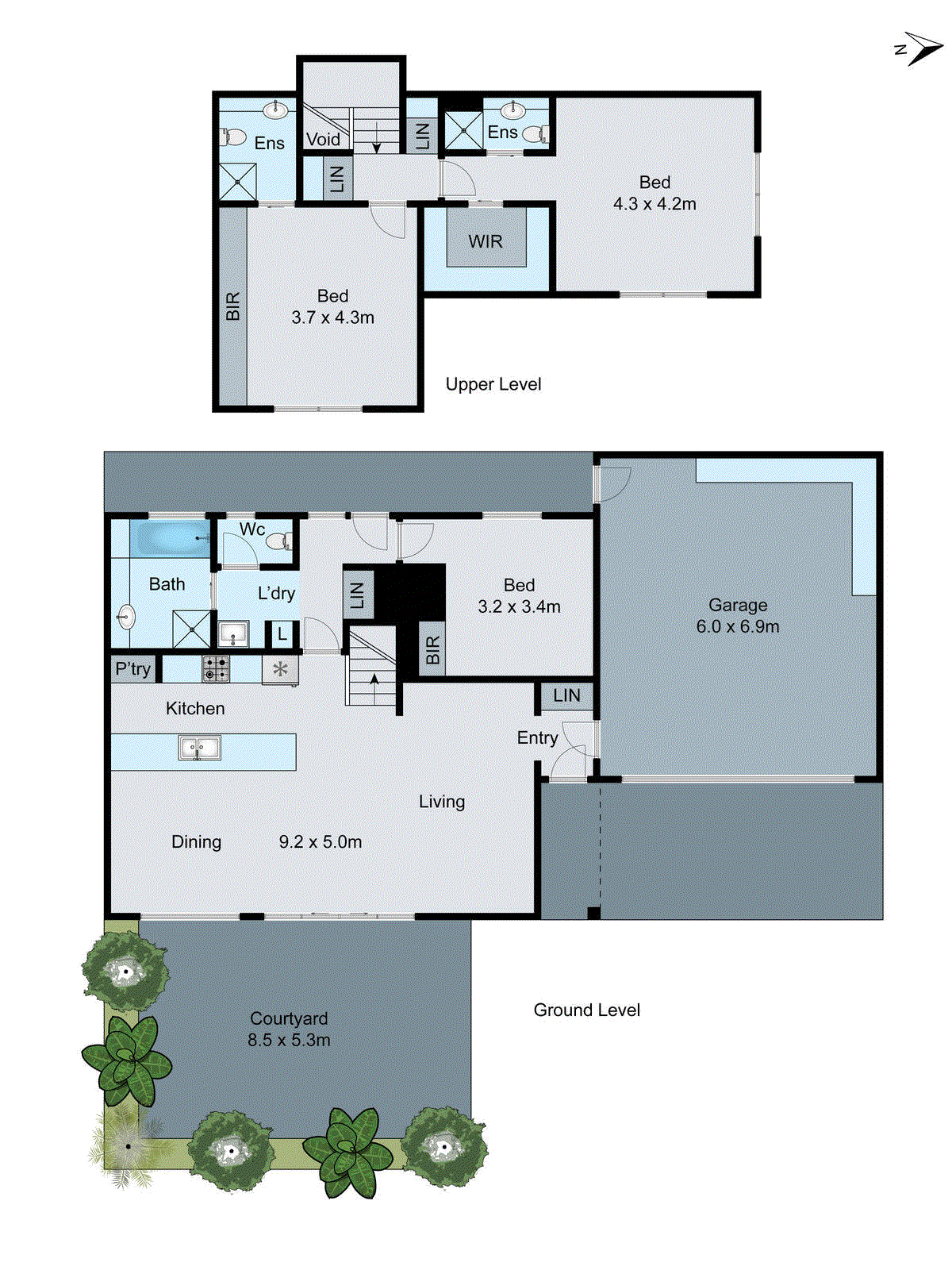 2/43 Wellington Street, Geelong West VIC 3218 - Floorplan