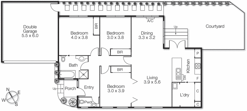 2/44 Clonaig Street, Brighton East VIC 3187 - Floorplan