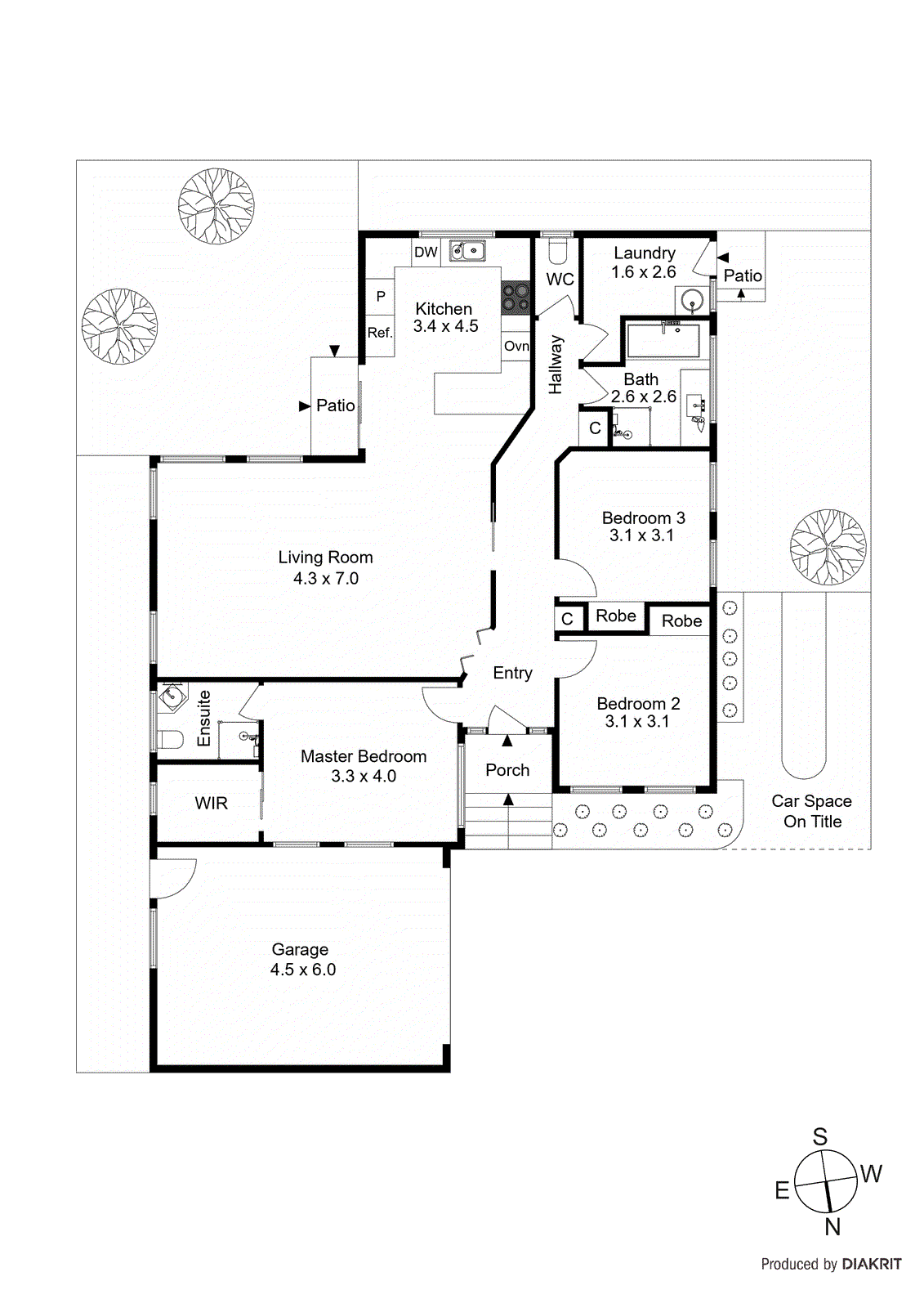2/44 Eleanor Street, Ashburton VIC 3147 - Floorplan