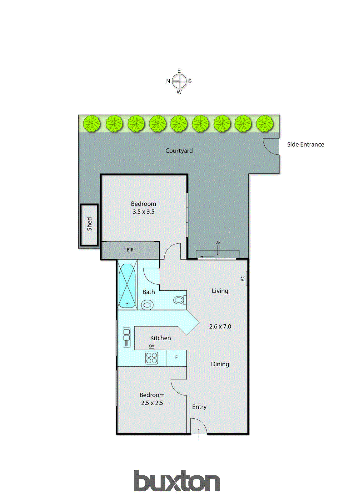 2/44 Evan Street, Parkdale VIC 3195 - Floorplan