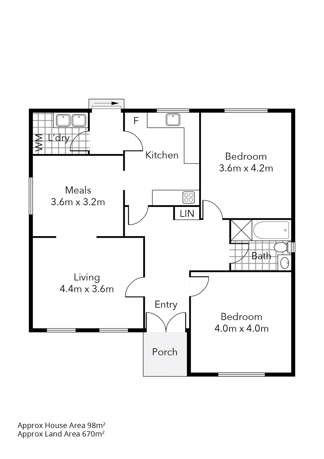 244 Forest Street, Wendouree VIC 3355 - Floorplan