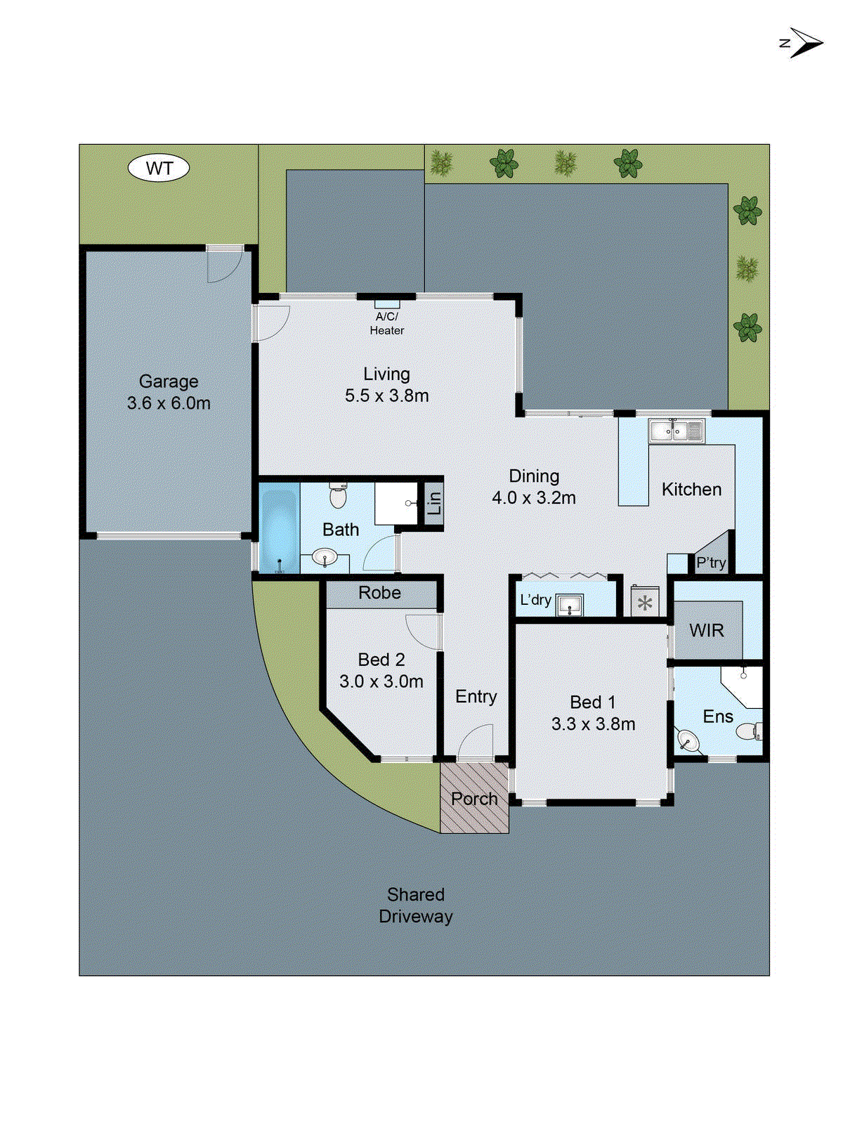 2/44 Godfrey Street, Thomson VIC 3219 - Floorplan
