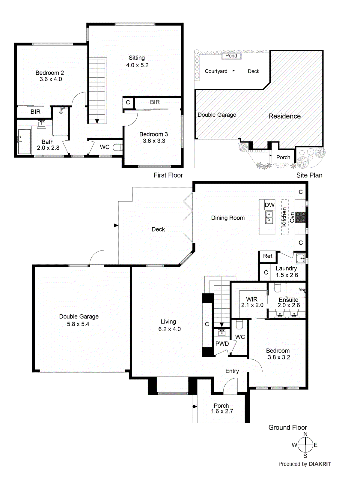 2/44 Reserve Road, Beaumaris VIC 3193 - Floorplan