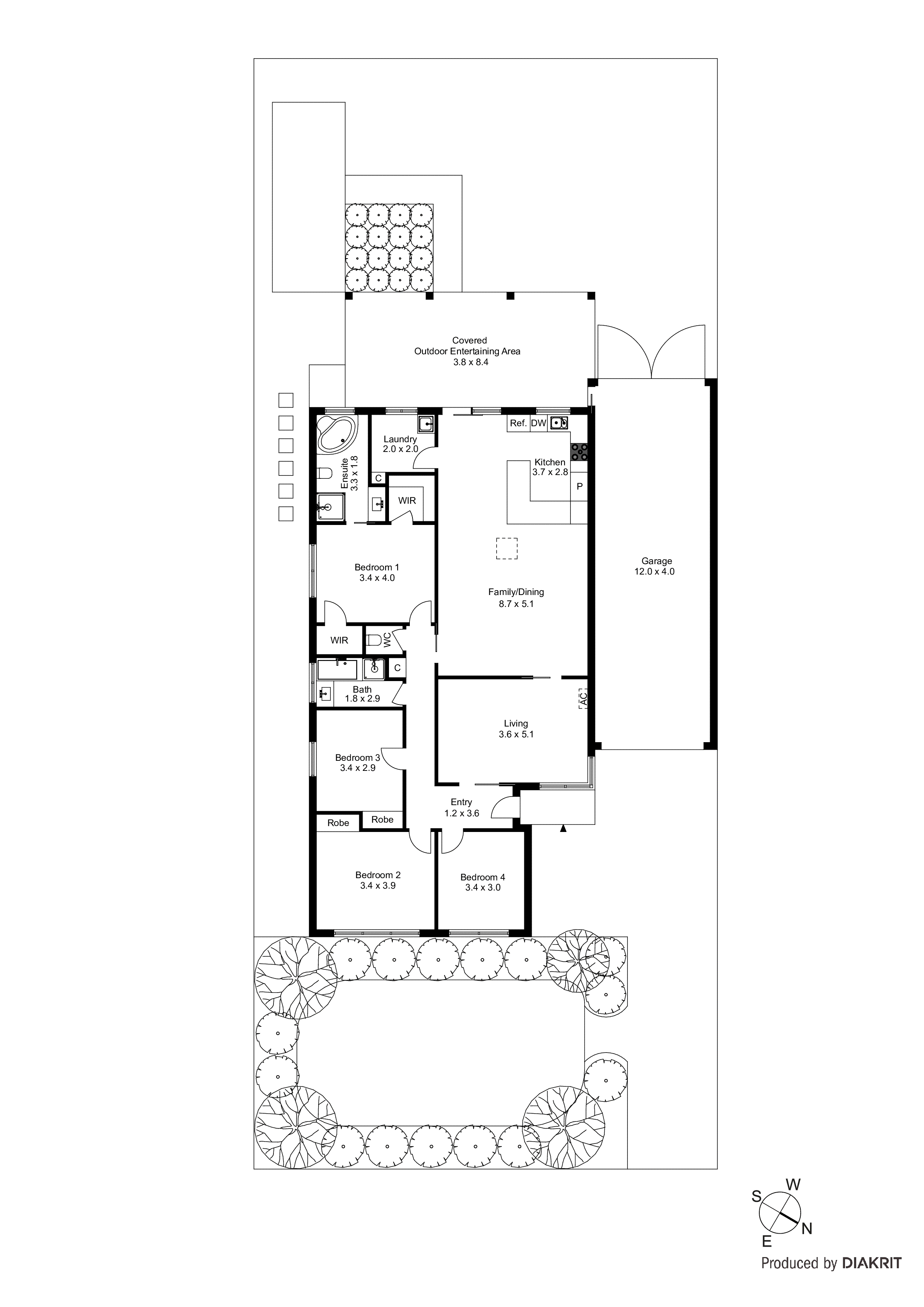 244 Wells Road, Chelsea Heights VIC 3196 - Floorplan
