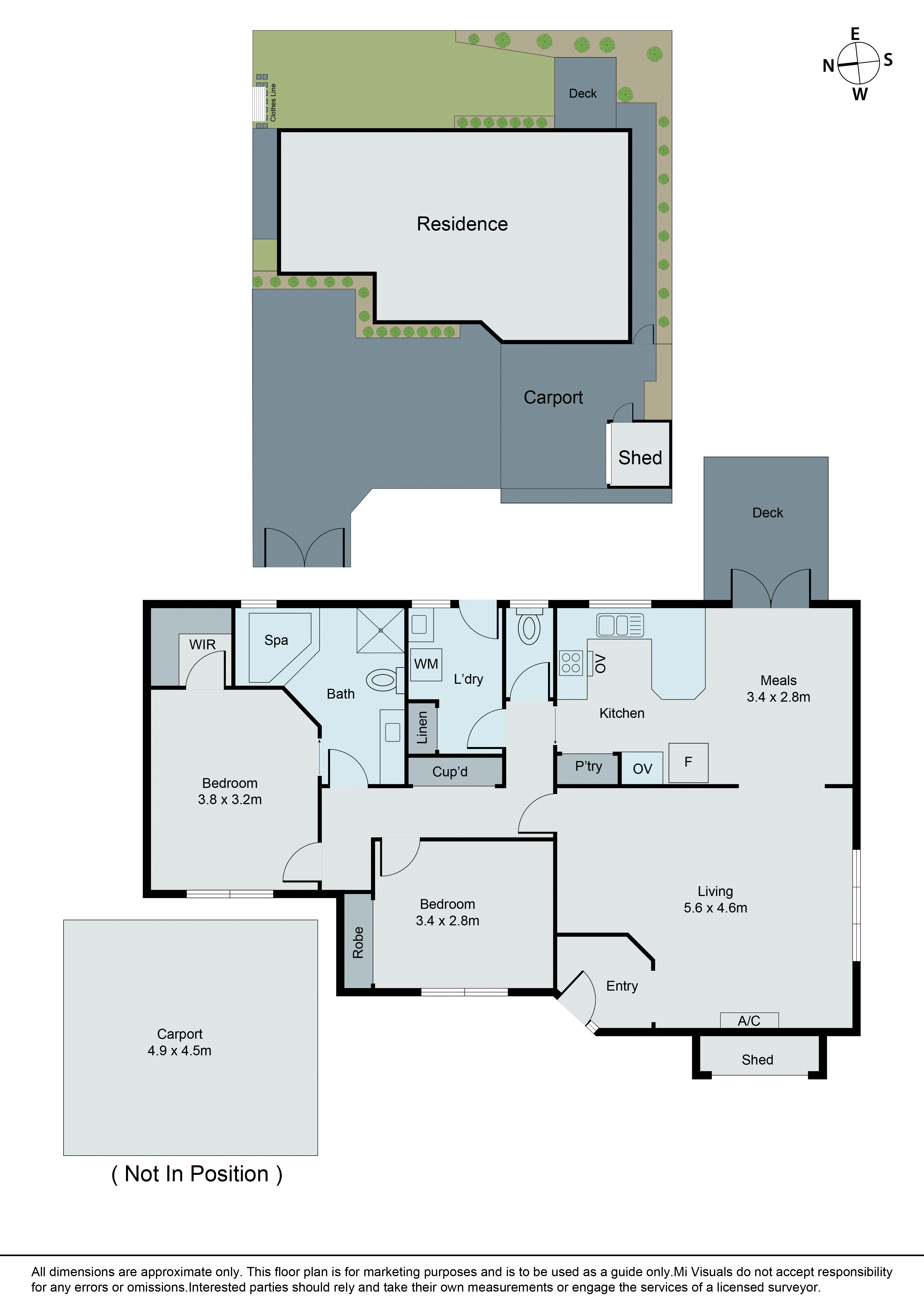 2/442 Bluff Road, Hampton VIC 3188 - Floorplan