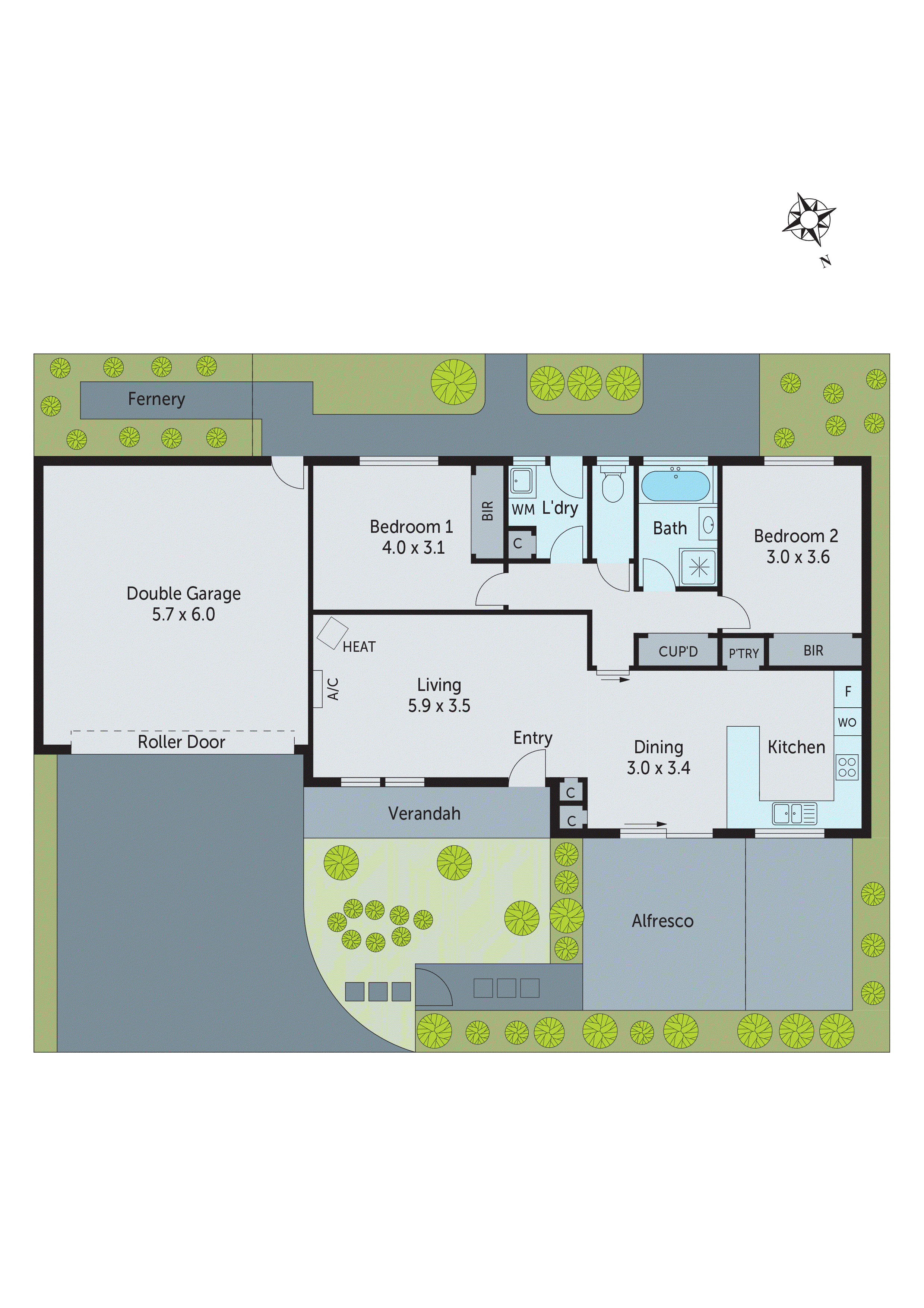 2/45 Anzac Avenue, Leopold VIC 3224 - Floorplan