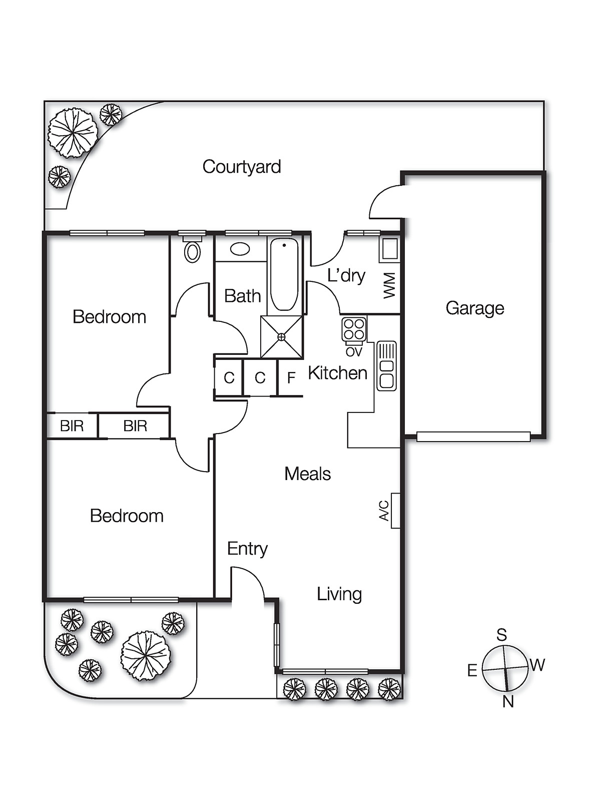 2/45 East Boundary Road, Bentleigh East VIC 3165 - Floorplan