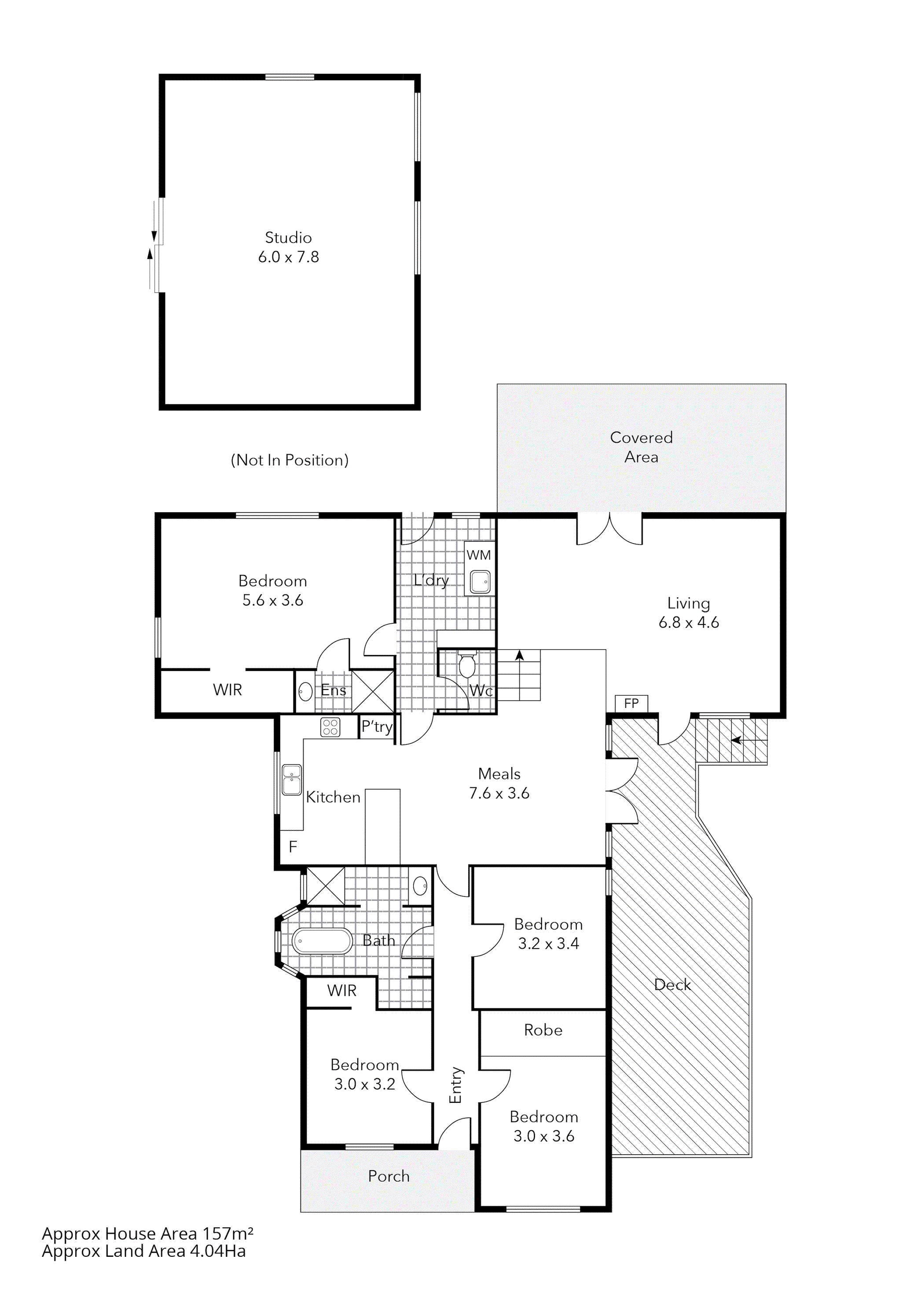 245 Tudors Road, Ross Creek VIC 3351 - Floorplan