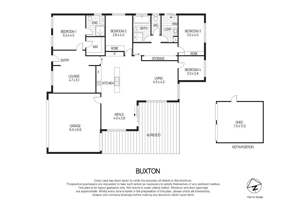 245 Whitelaw Avenue, Delacombe VIC 3356 - Floorplan