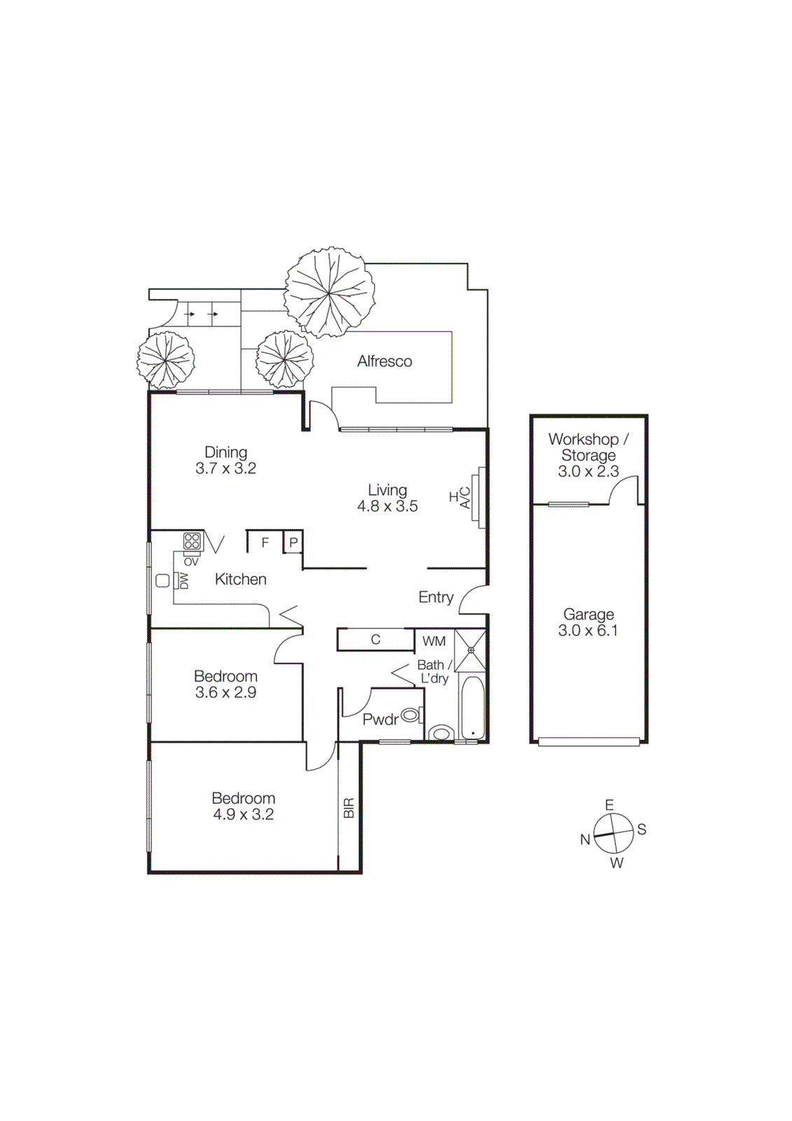 2/45 Williams Road, Windsor VIC 3181 - Floorplan
