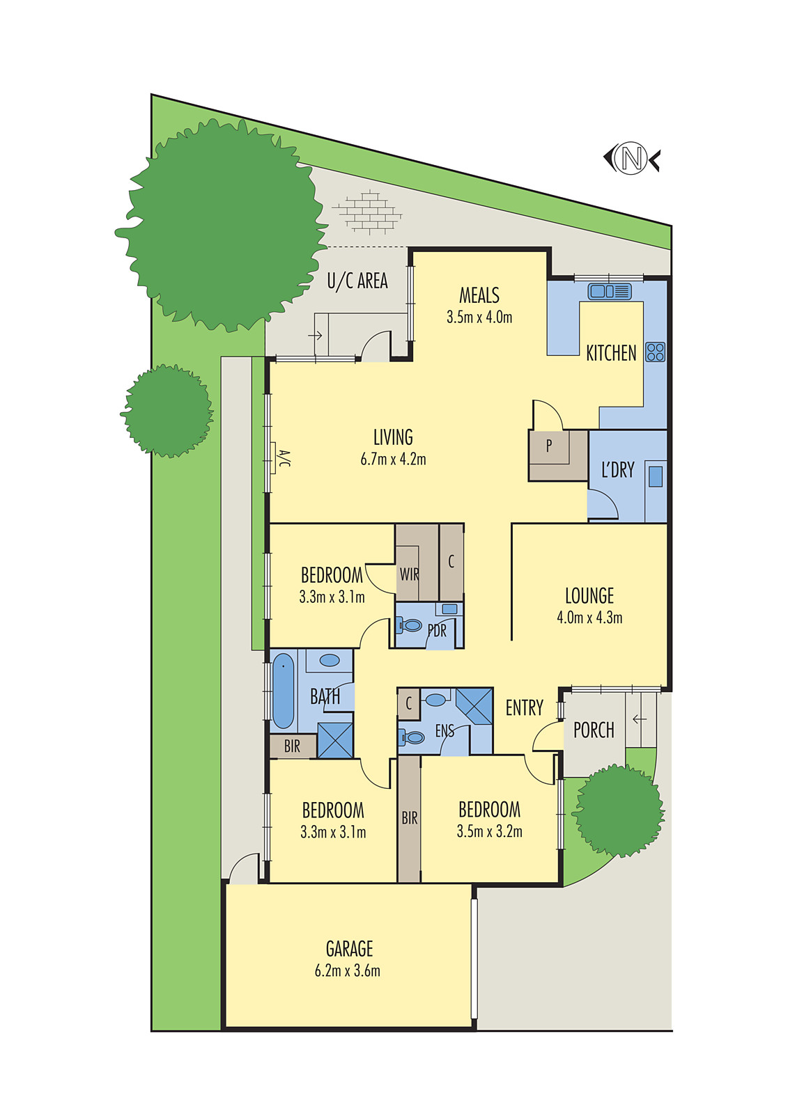 2/45 Woonah Street, Chadstone VIC 3148 - Floorplan