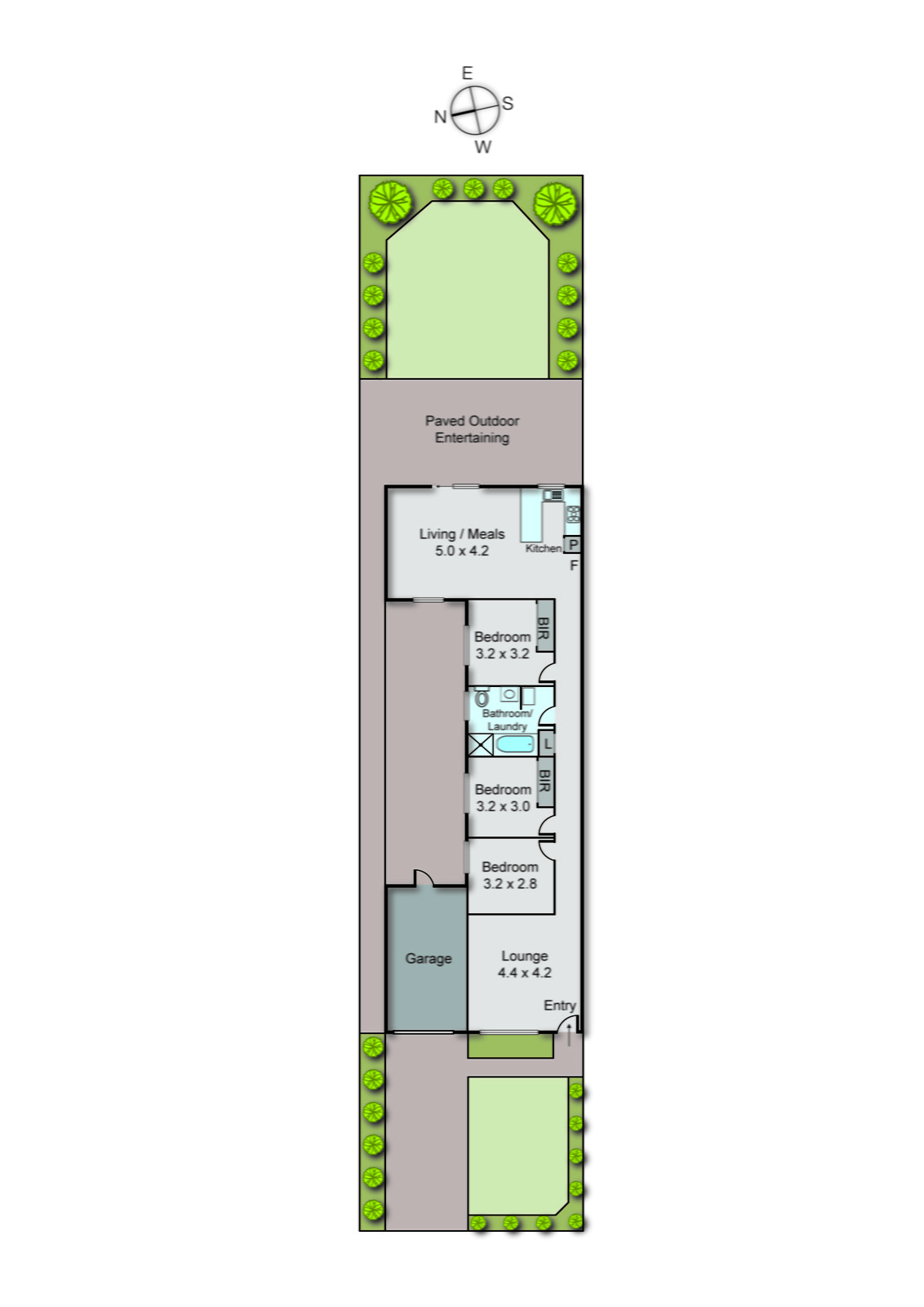 2/458 Bluff Road, Hampton VIC 3188 - Floorplan