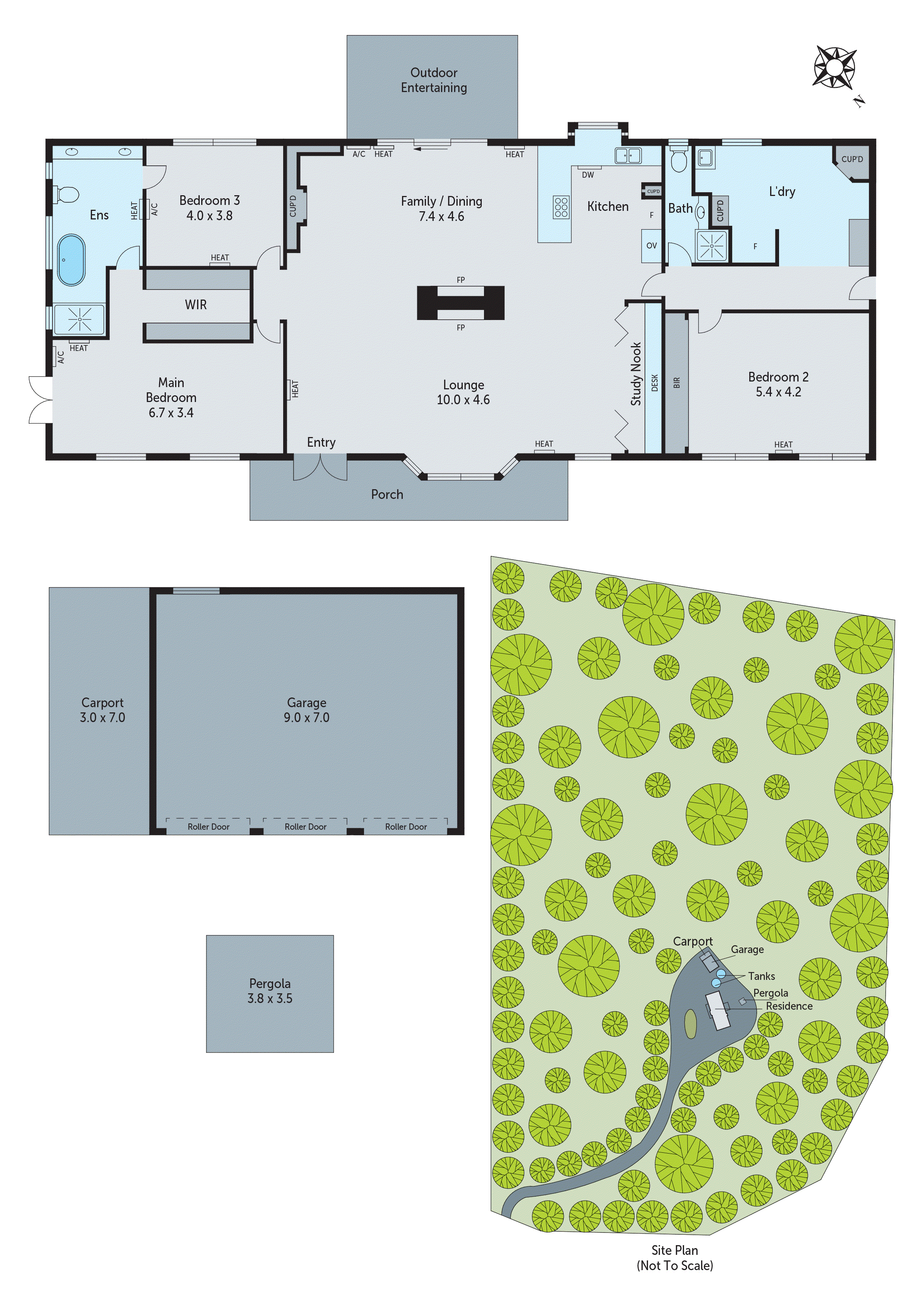 2458 Steiglitz Road, Steiglitz VIC 3331 - Floorplan