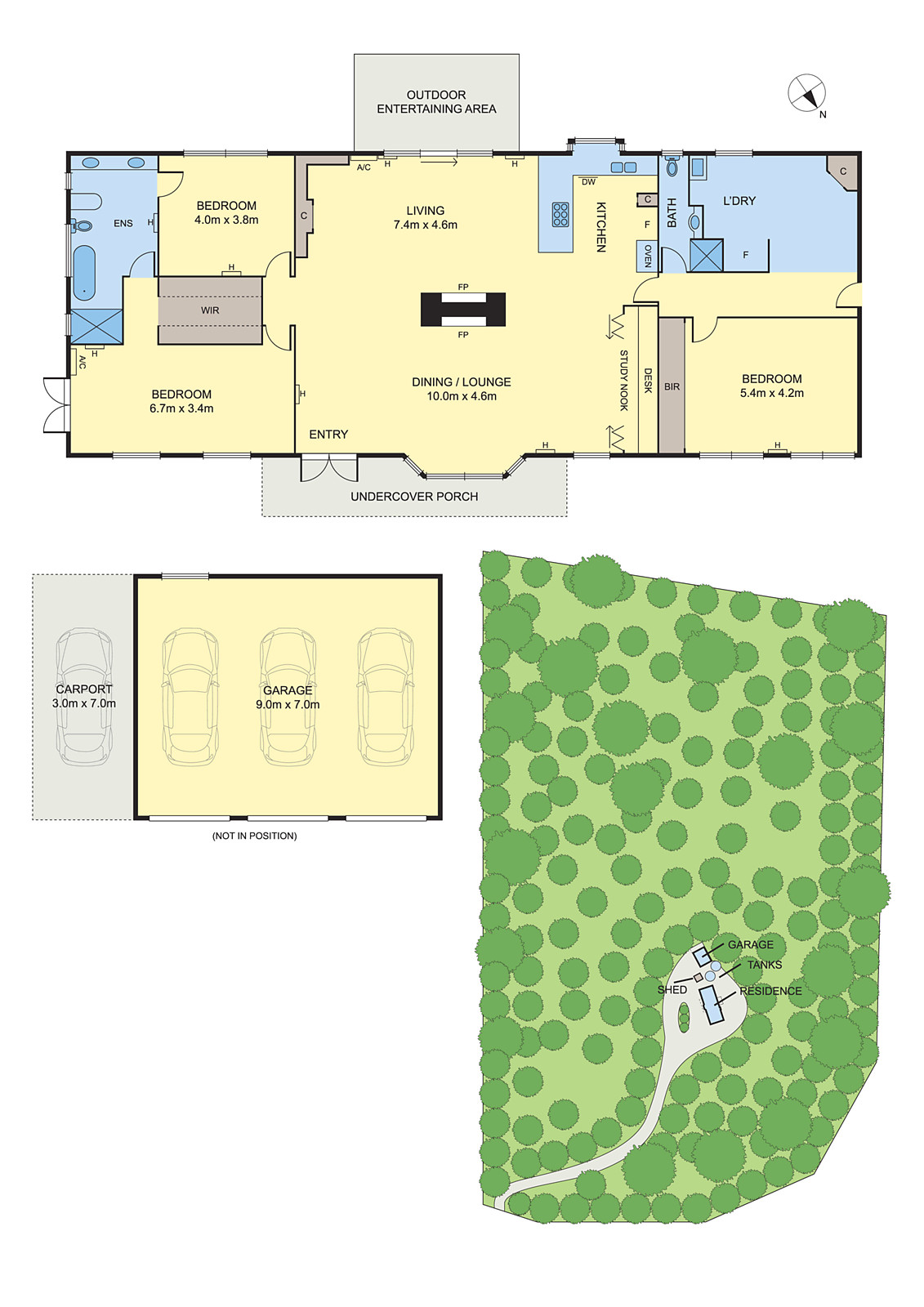2458 Steiglitz Road, Steiglitz VIC 3331 - Floorplan