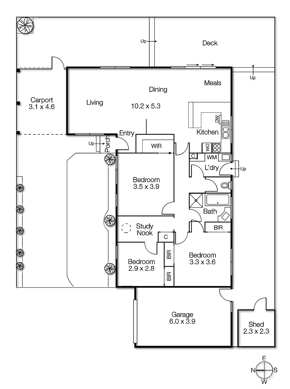 2/46 Earlsfield Road, Hampton VIC 3188 - Floorplan