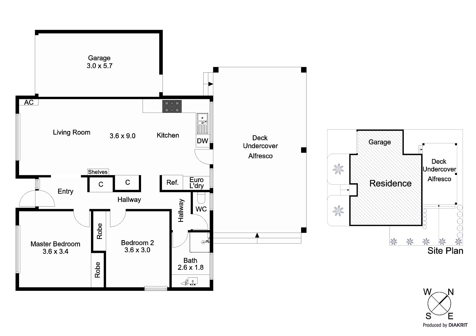 2/46 Embankment Grove, Chelsea VIC 3196 - Floorplan
