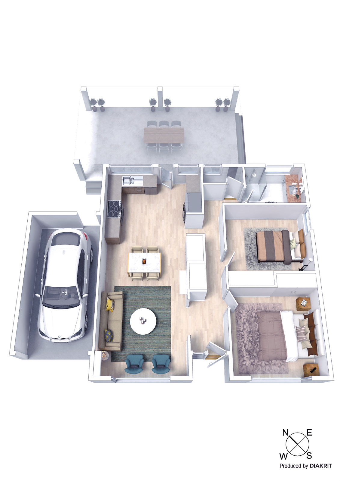 2/46 Embankment Grove, Chelsea VIC 3196 - Floorplan
