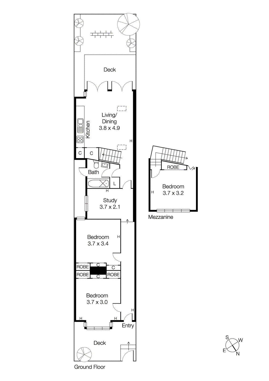 246 Richardson Street, Middle Park VIC 3206 - Floorplan