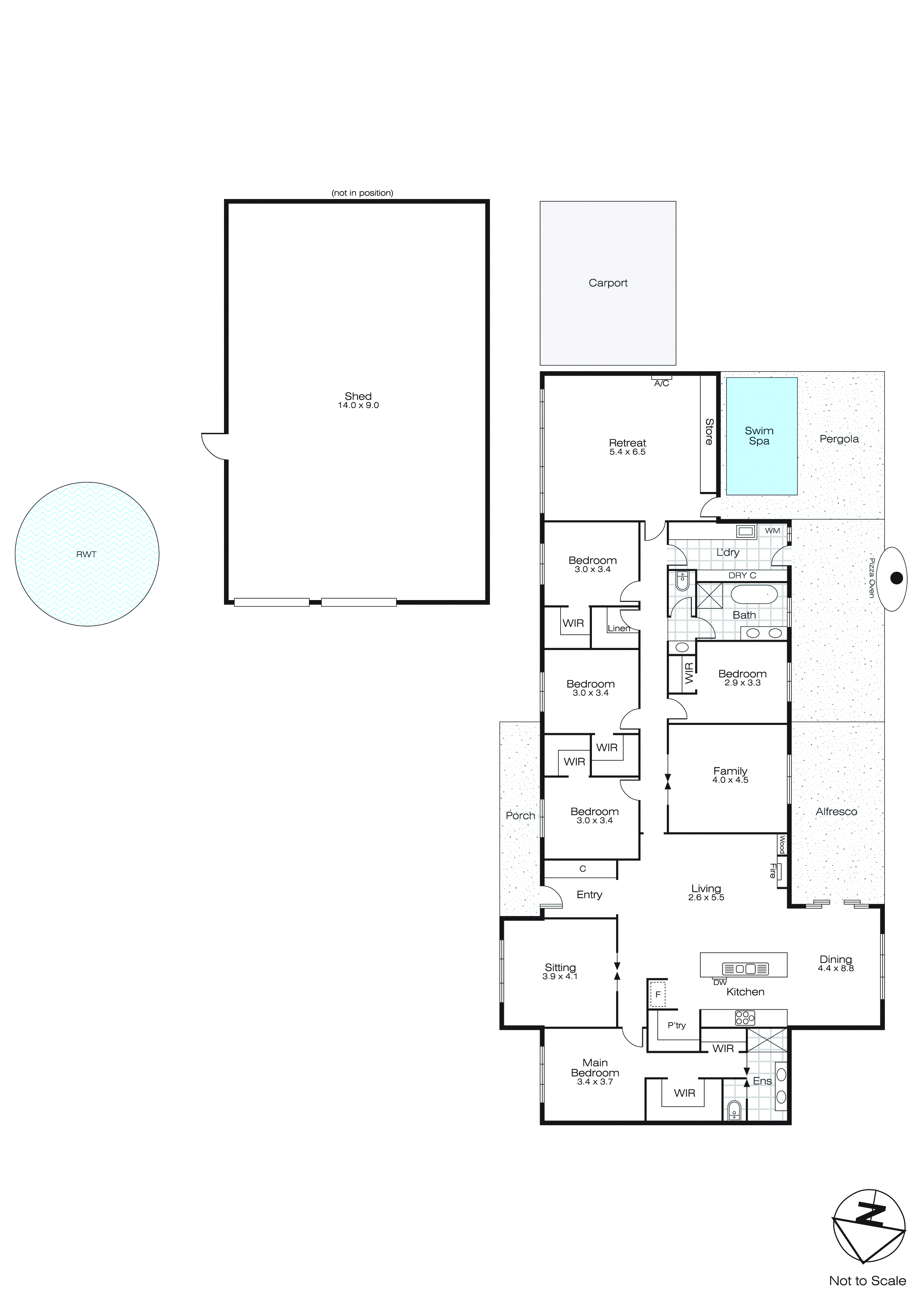 246 Skipton Road, Beaufort VIC 3373 - Floorplan