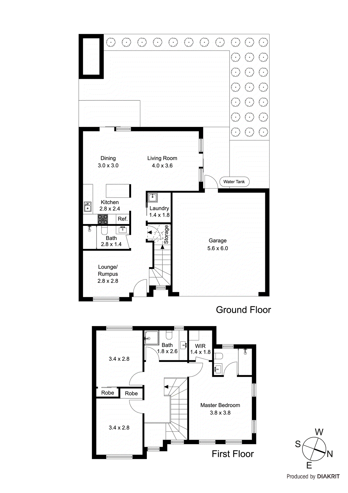 2/46 Tully Road, Clarinda VIC 3169 - Floorplan