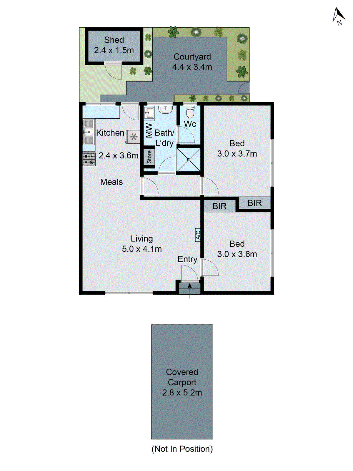 2/47-49 Geelong Road, Torquay VIC 3228 - Floorplan