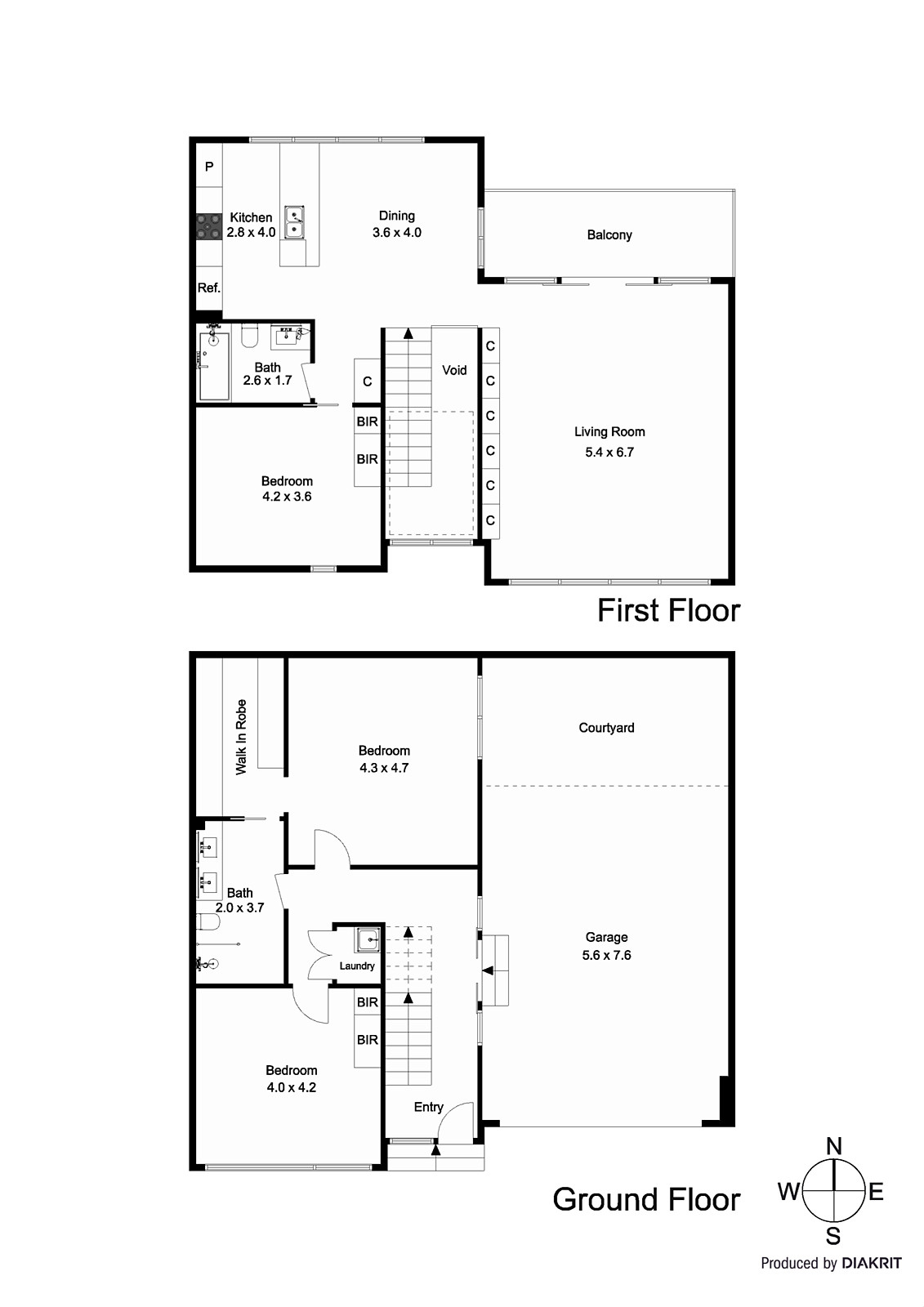 2/47 Blenheim Street, Balaclava VIC 3183 - Floorplan