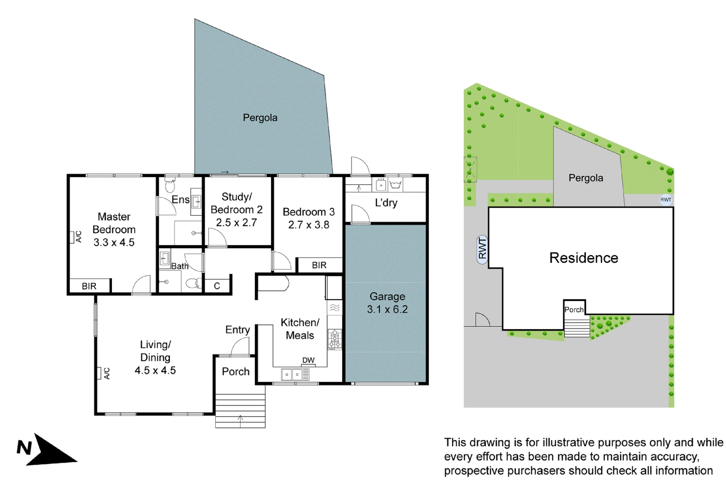 2/47 Brandon Park Drive, Wheelers Hill VIC 3150 - Floorplan