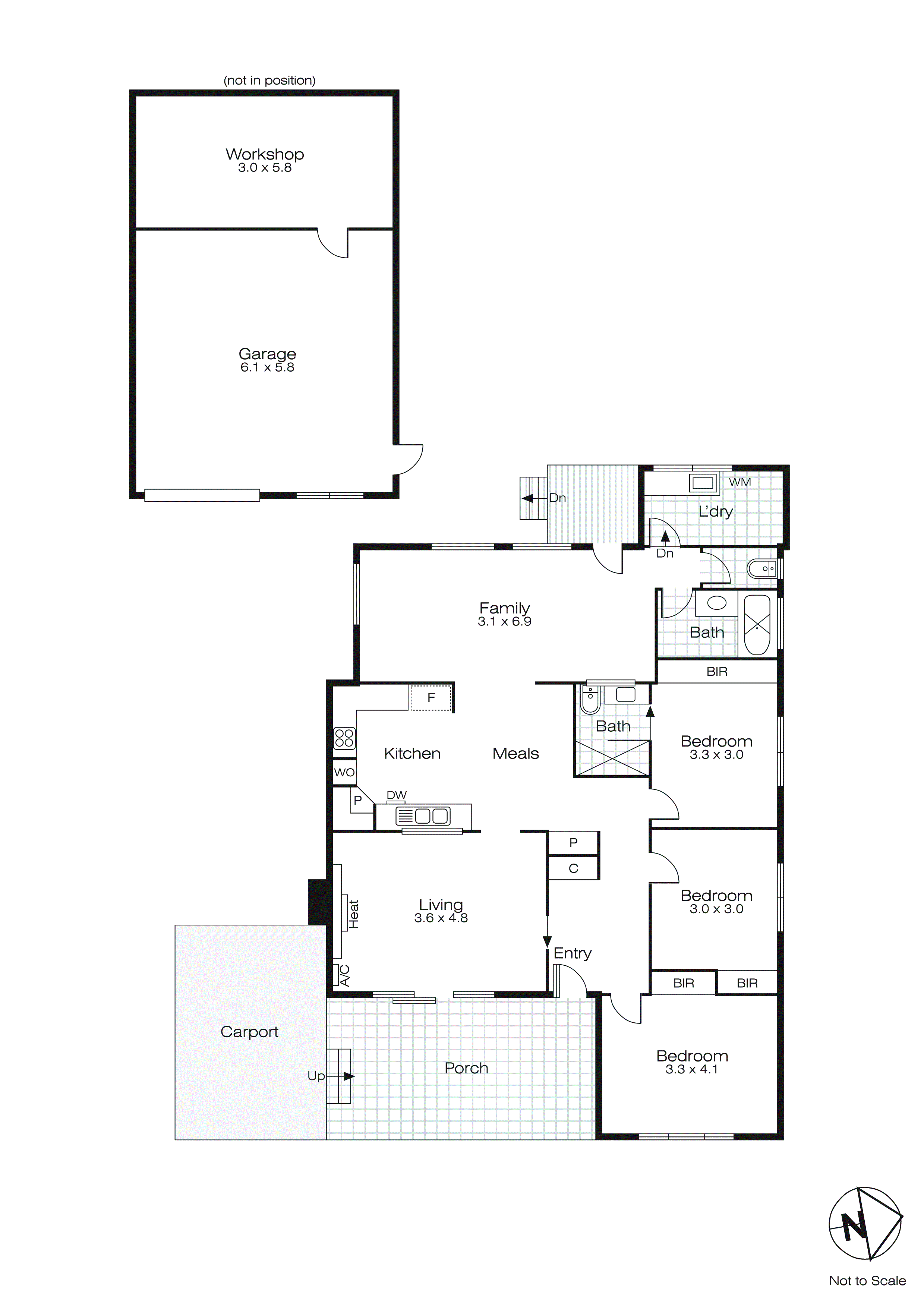 247 Dowling Street, Wendouree VIC 3355 - Floorplan