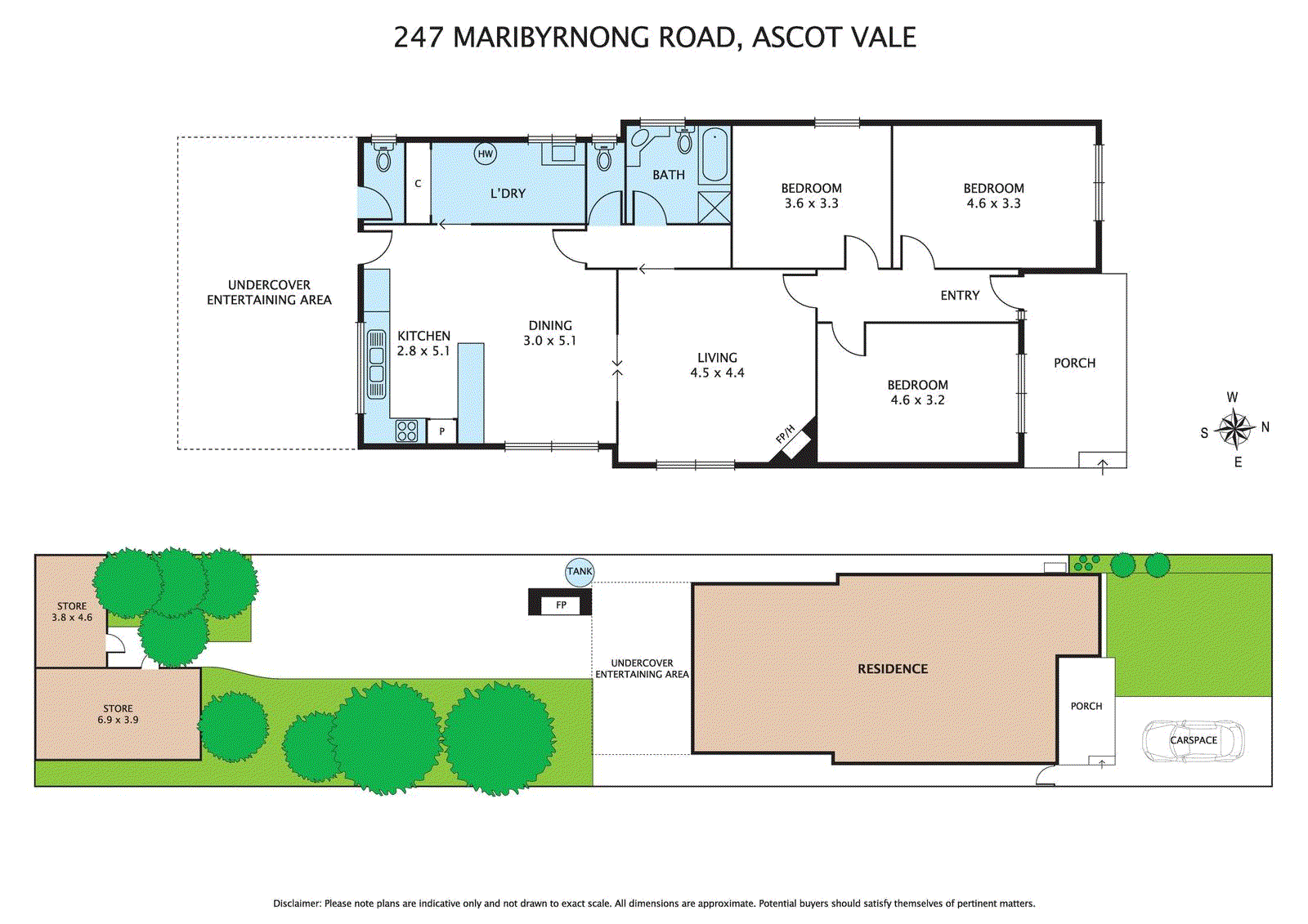 247 Maribyrnong Road, Ascot Vale - Floorplan 1