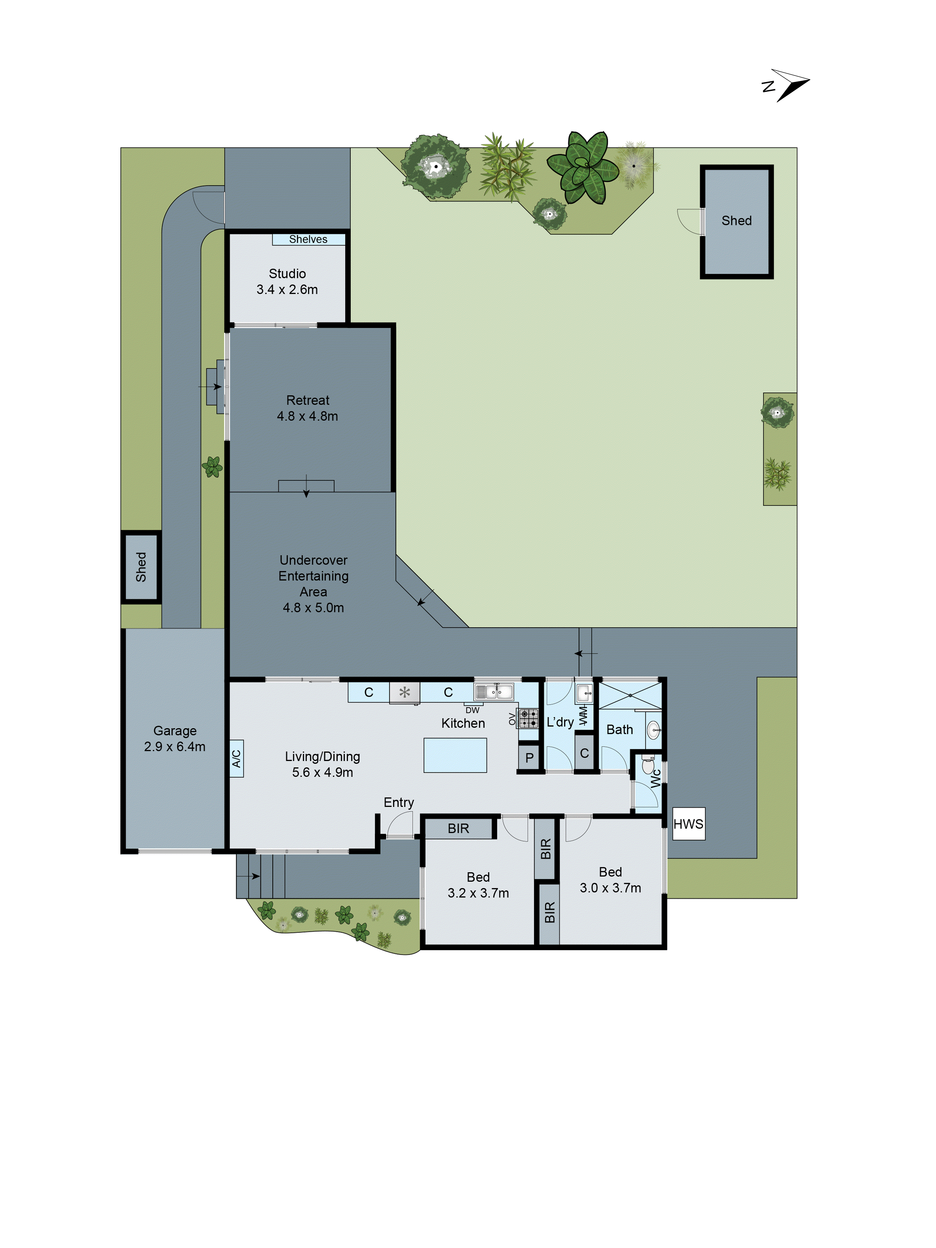 2/47 Pamela Street, Mount Waverley VIC 3149 - Floorplan