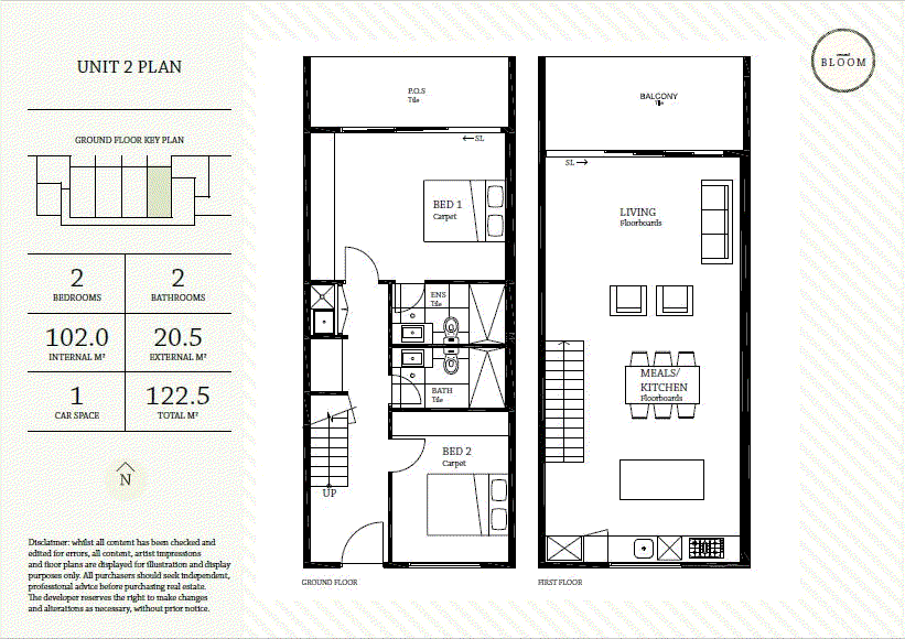 2/47 Wheeler Street, Ormond VIC 3204 - Floorplan