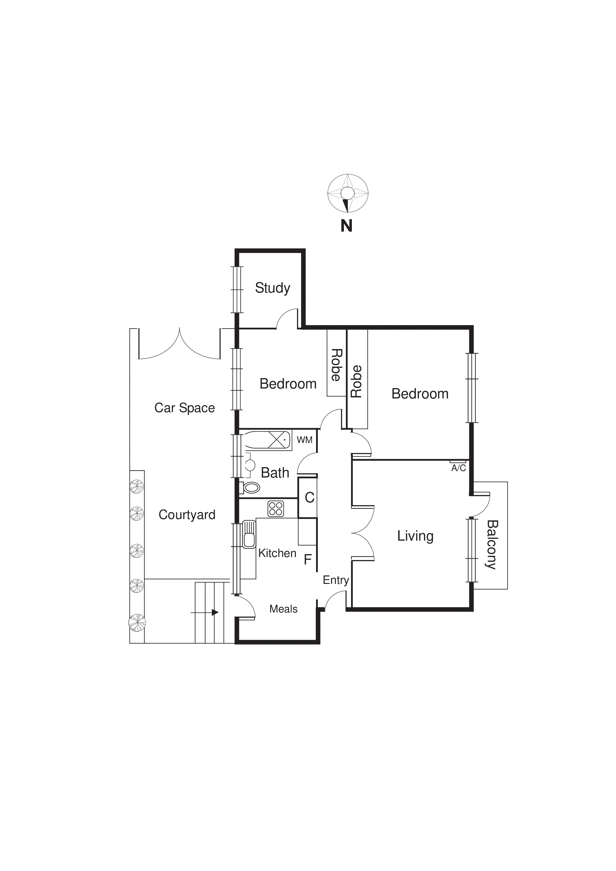 2/476 North Road, Ormond VIC 3204 - Floorplan