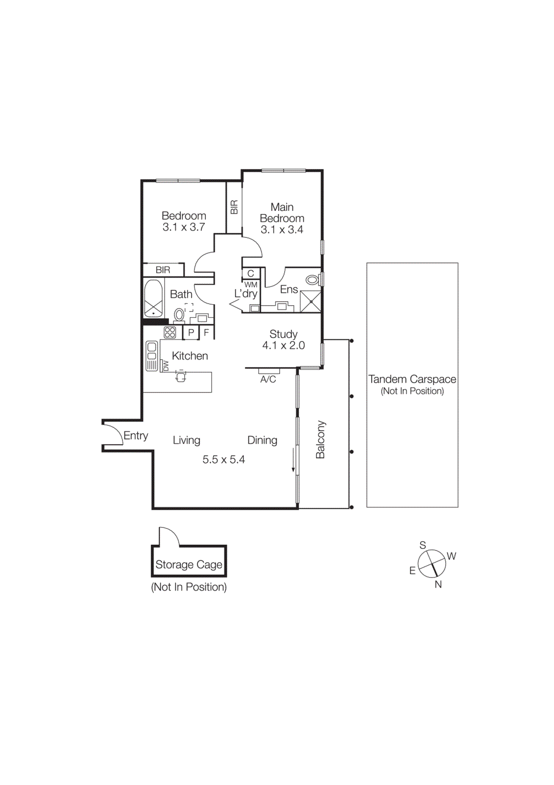 24/78 Holyrood Street, Hampton VIC 3188 - Floorplan