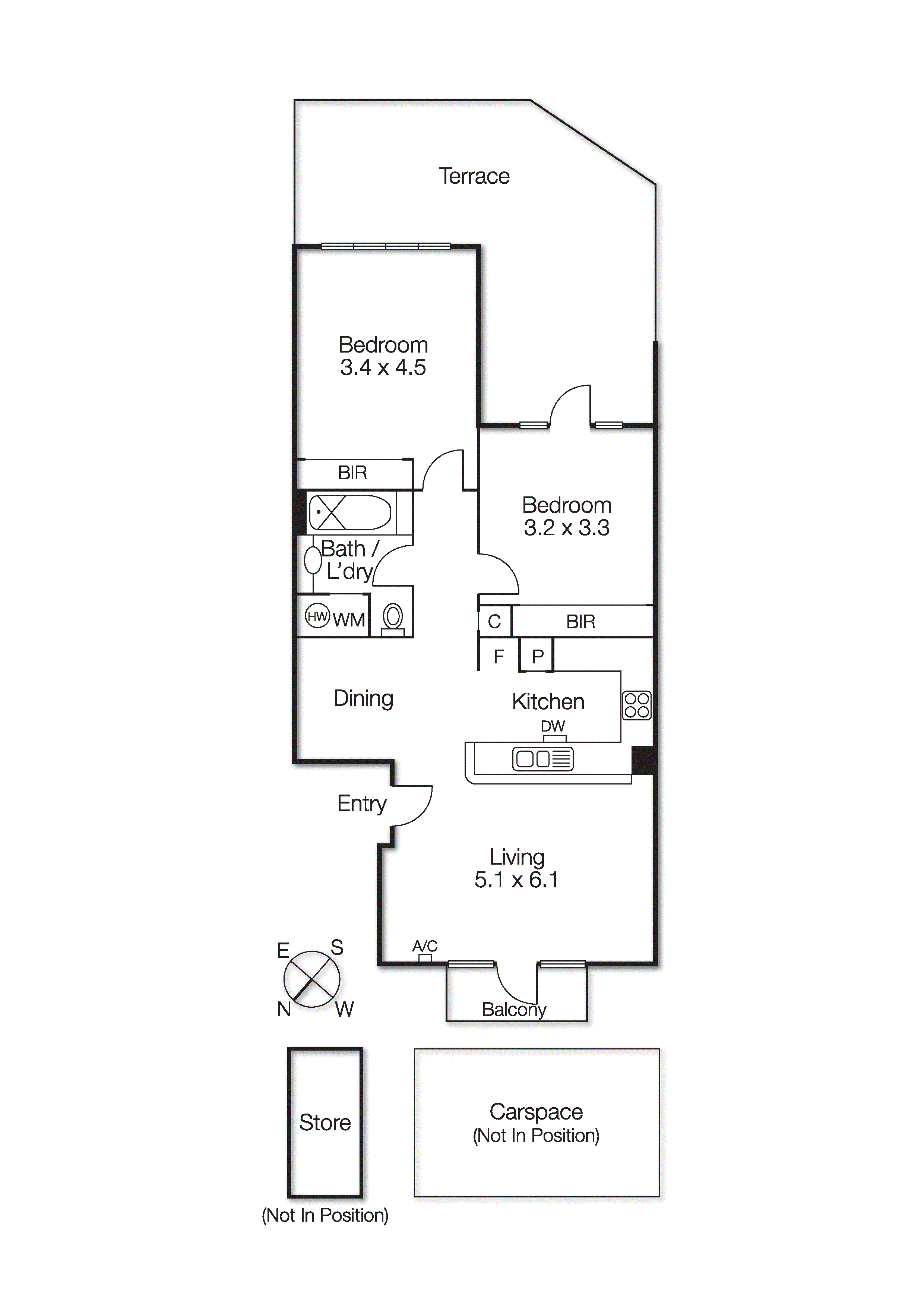 2/48 Esplanade West, Port Melbourne VIC 3207 - Floorplan