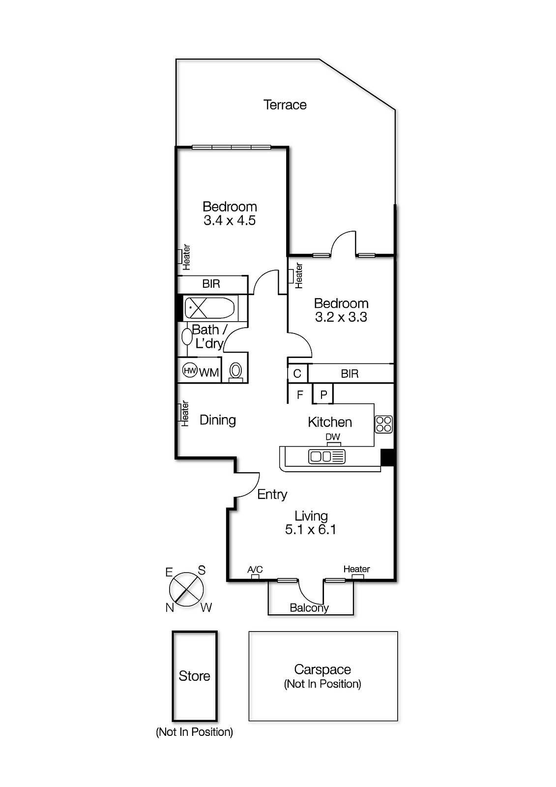 2/48 Esplanade West, Port Melbourne VIC 3207 - Floorplan