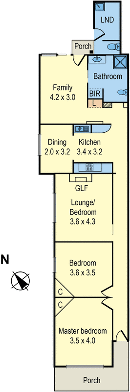 248 Graham Street, Port Melbourne VIC 3207 - Floorplan