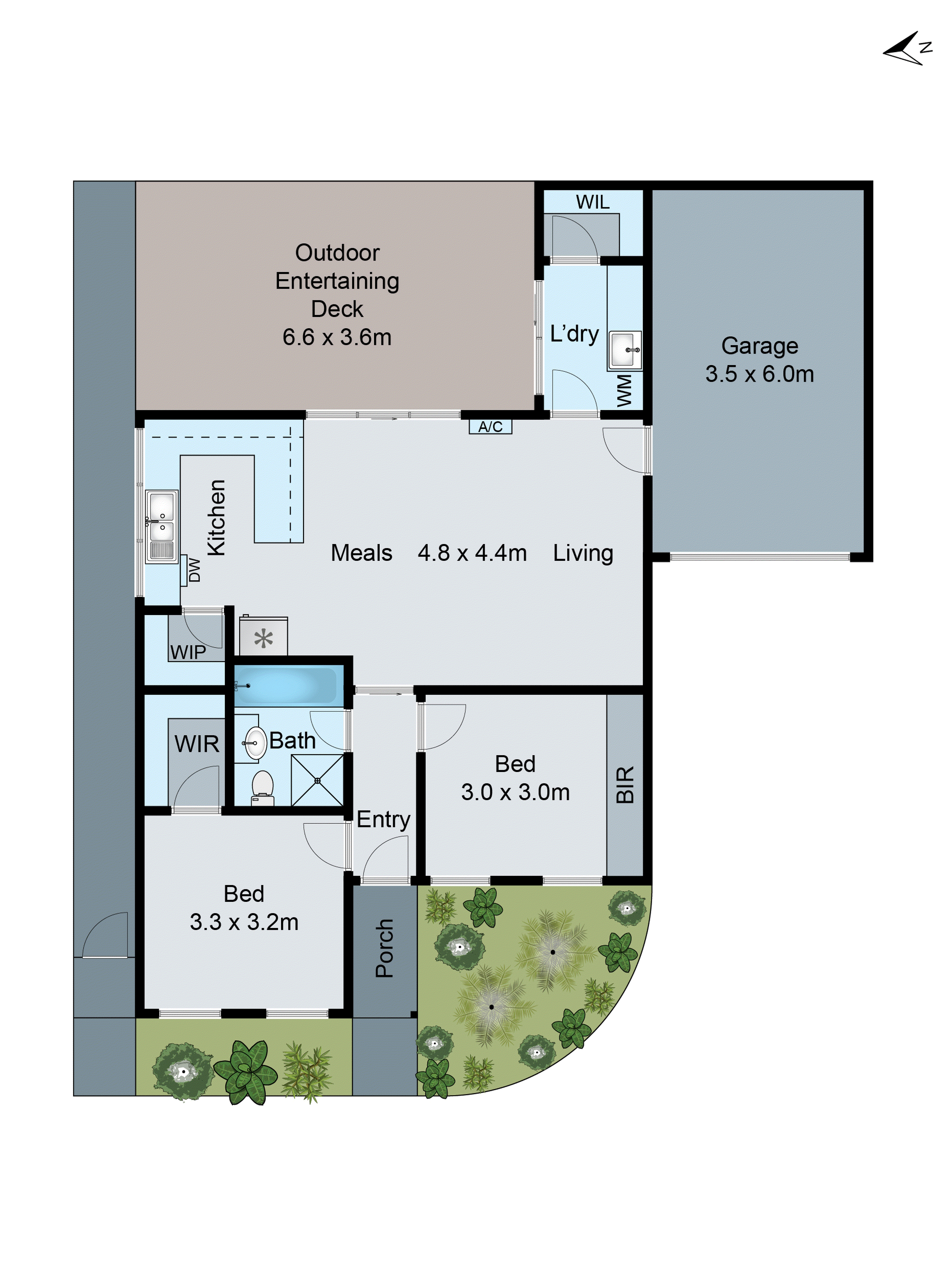 2/48 Shannahan Drive, Bell Park VIC 3215 - Floorplan