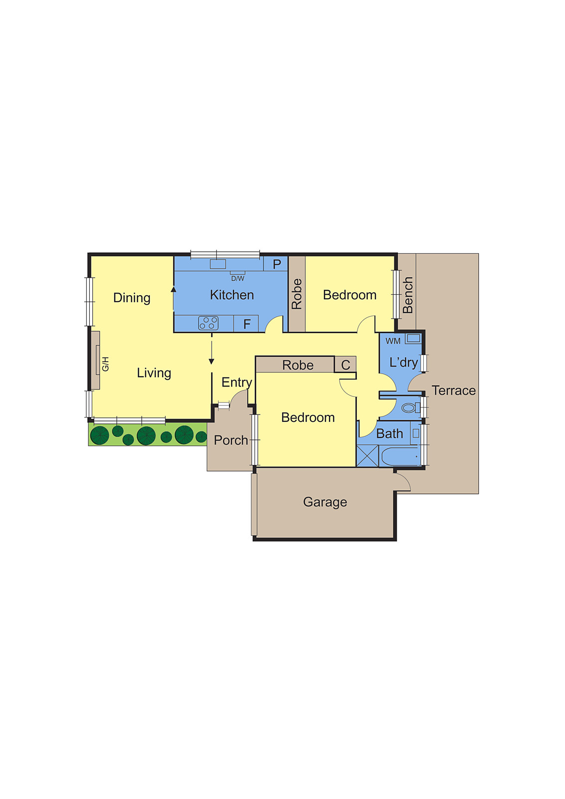 2/48 Ulupna Road, Ormond VIC 3204 - Floorplan