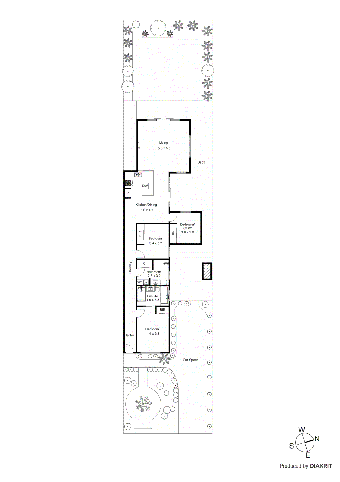 2/481 Bluff Road, Hampton VIC 3188 - Floorplan