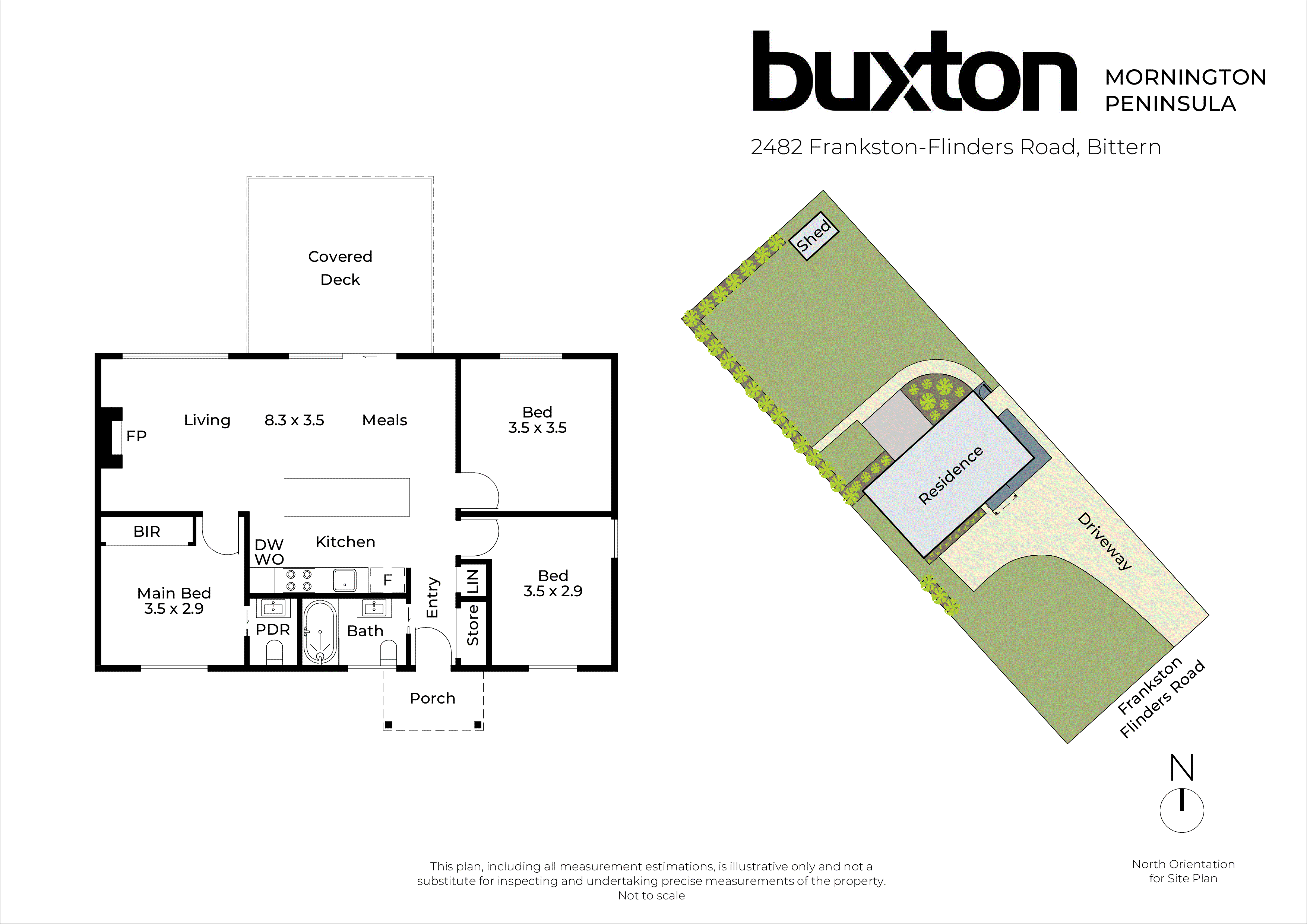 2482 Frankston-Flinders Road, Bittern VIC 3918 - Floorplan