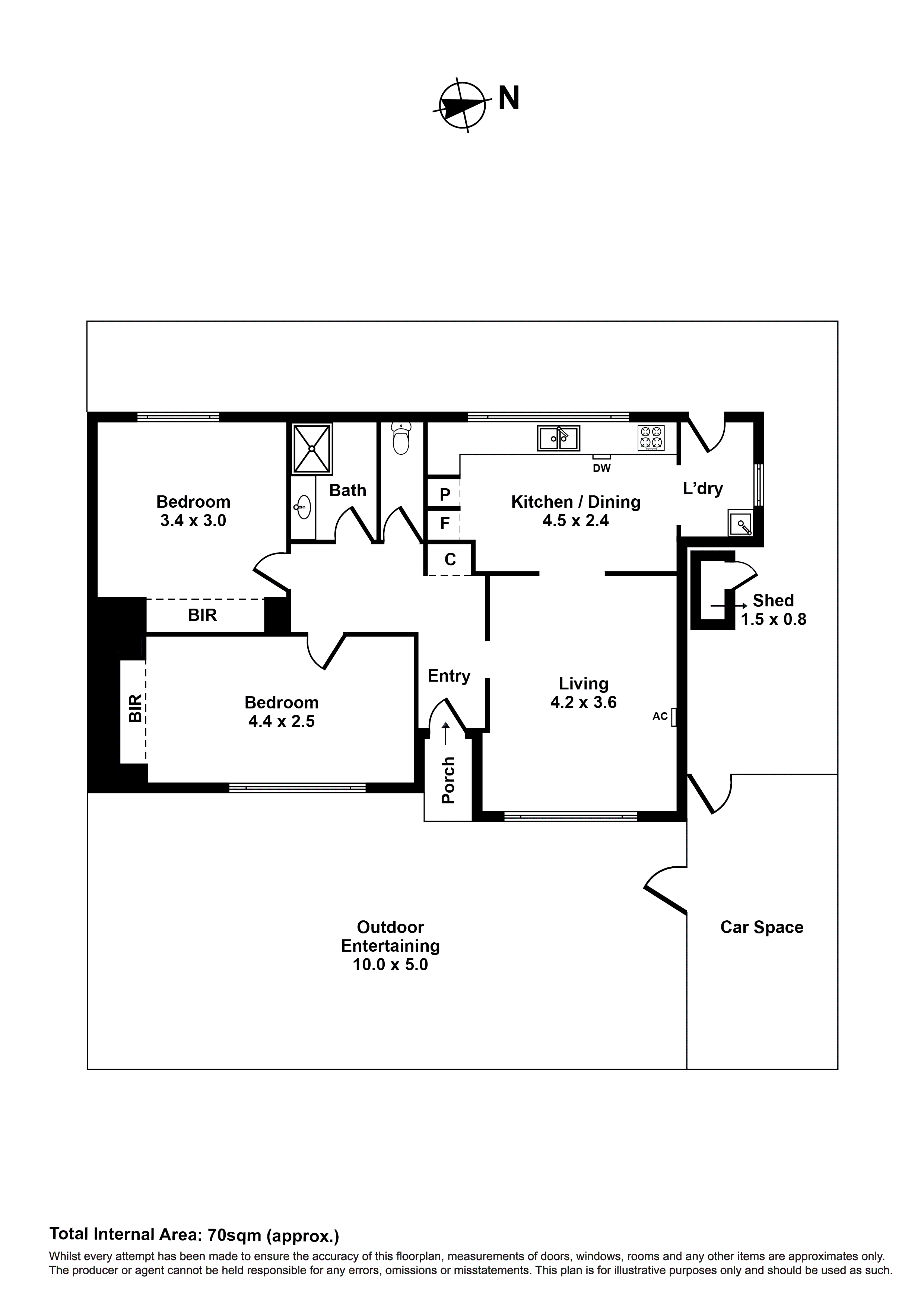 2/49 Challis Street, Newport VIC 3015 - Floorplan