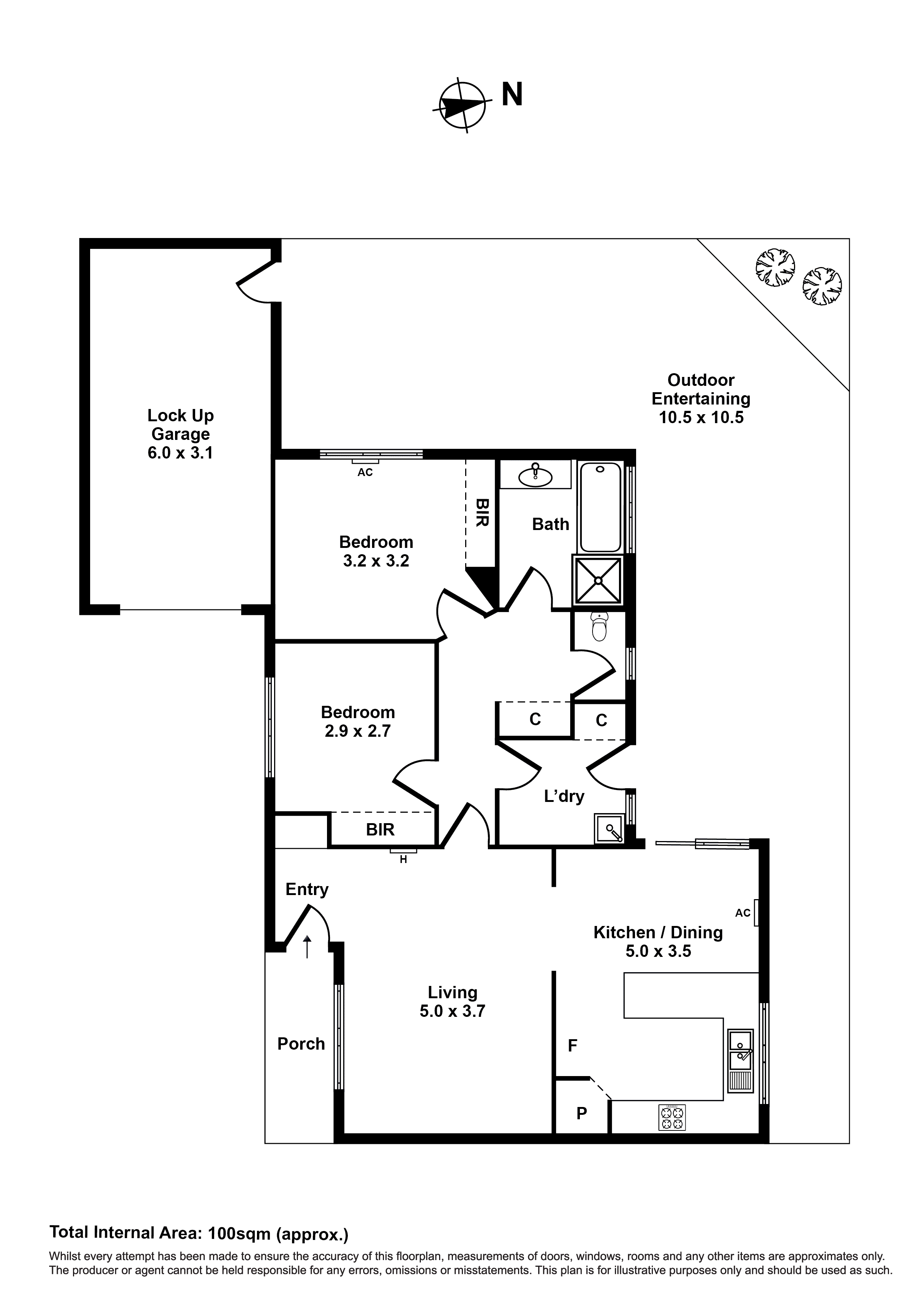 2/49 Charlotte Street, Newport VIC 3015 - Floorplan