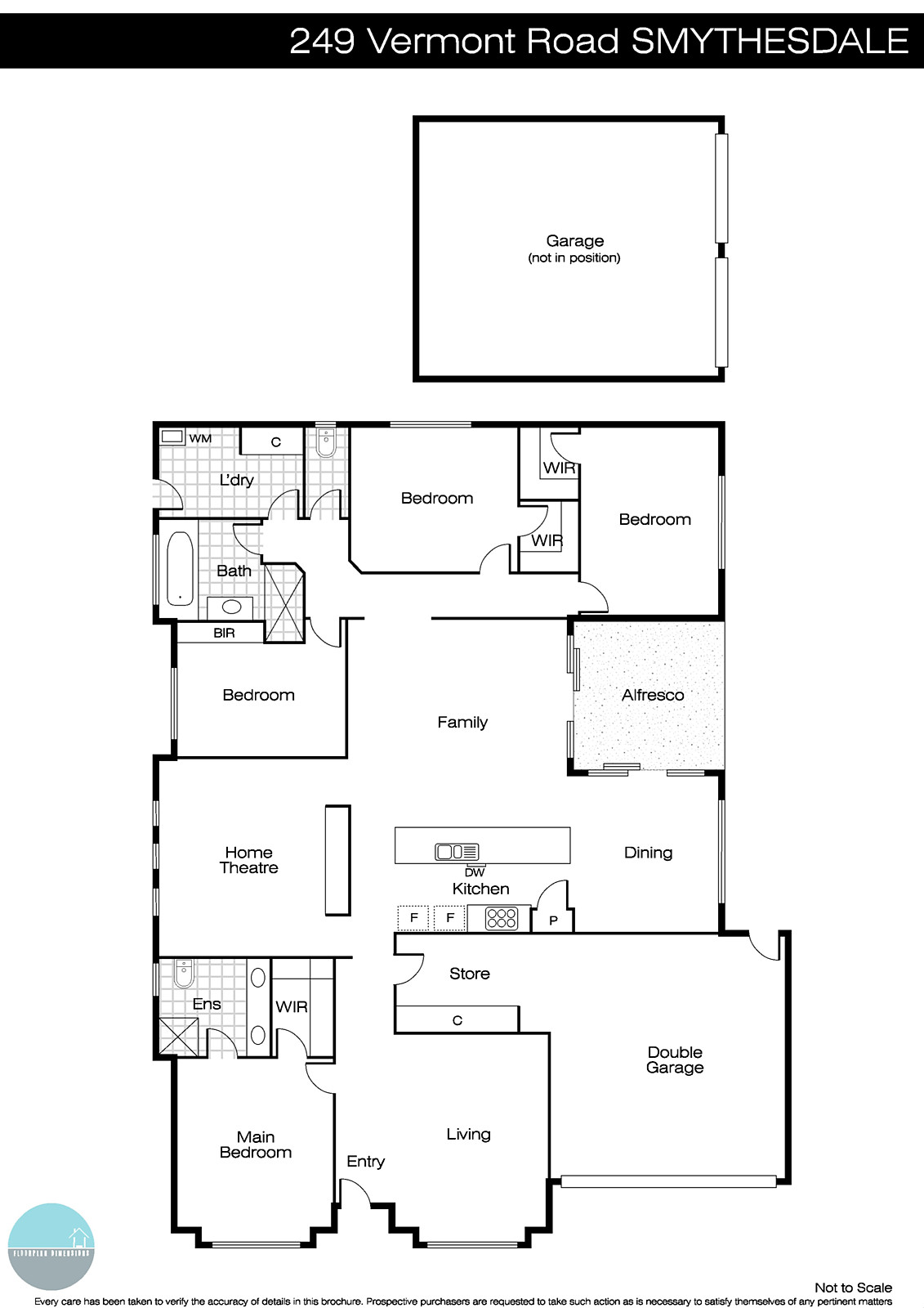 249 Vermont Road, Smythesdale VIC 3351 - Floorplan