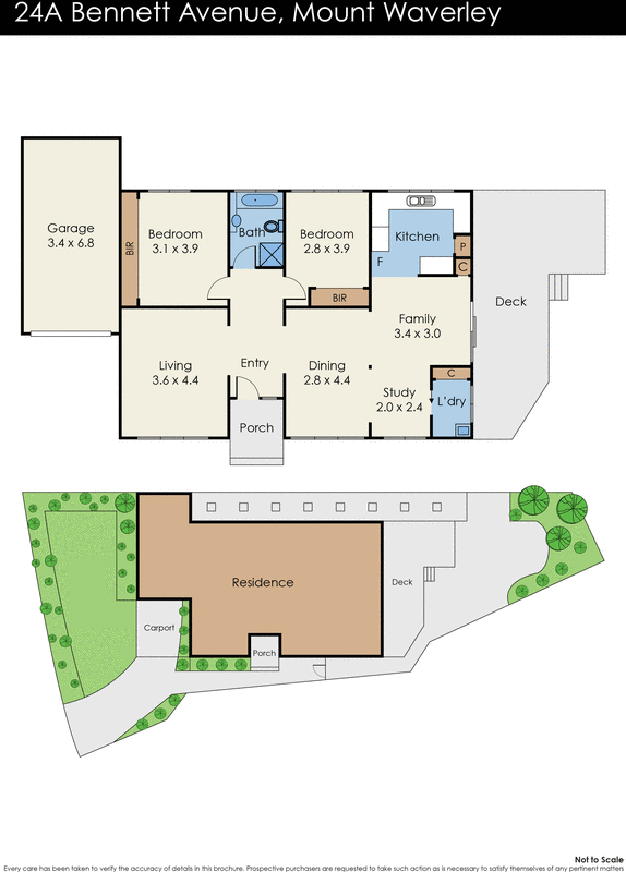 24A Bennett Avenue, Mount Waverley VIC 3149 - Floorplan
