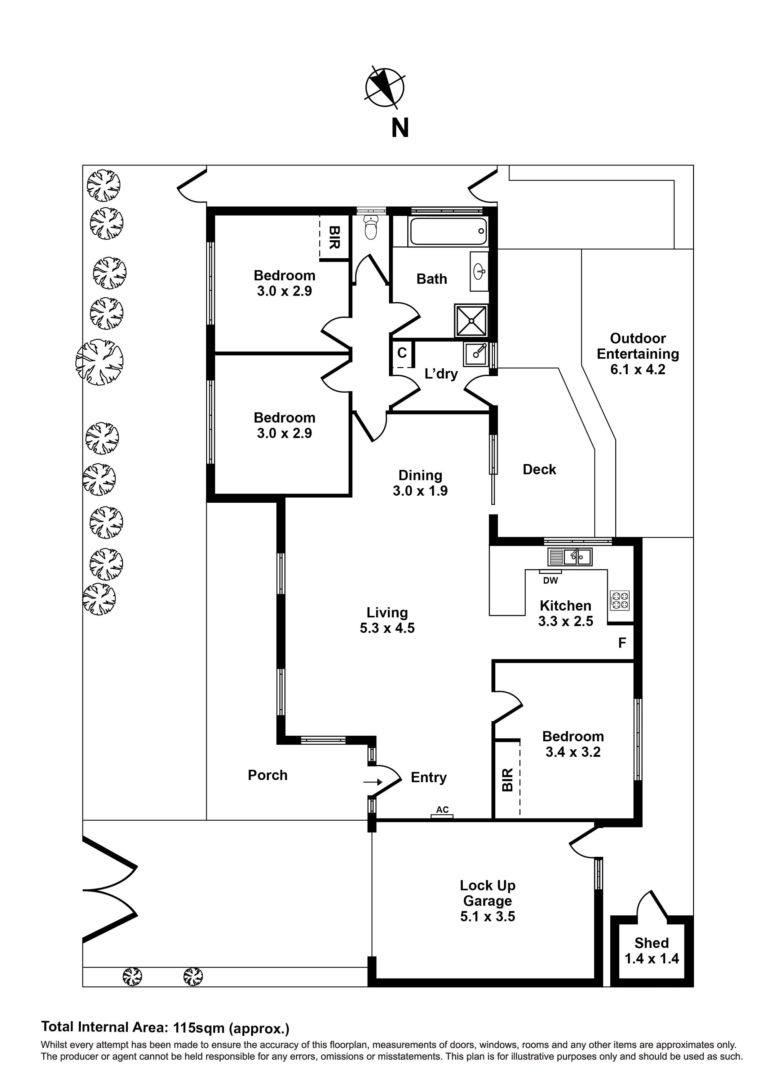 24A Eirene Street, Yarraville VIC 3013 - Floorplan