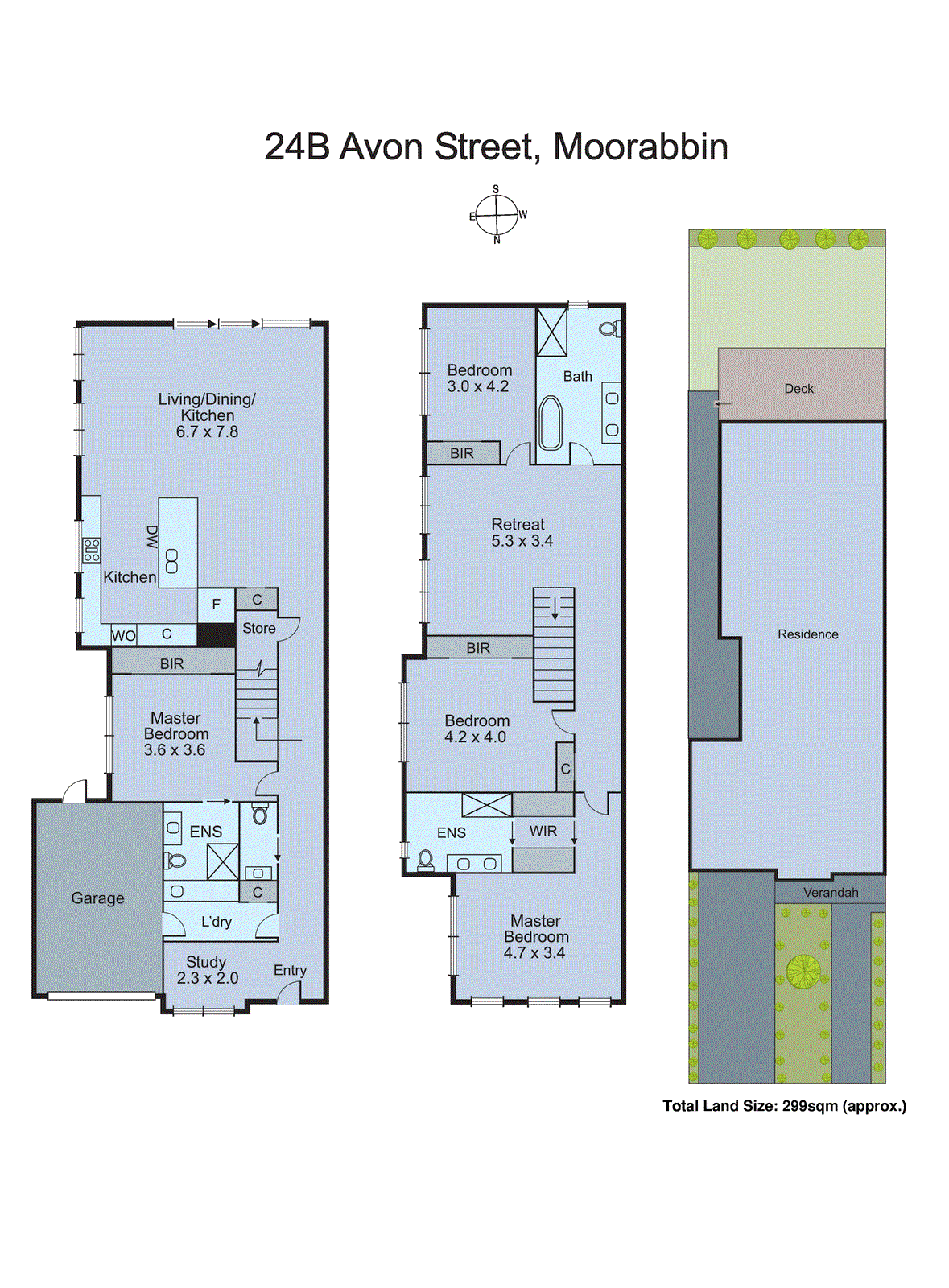 24b Avon Street, Moorabbin VIC 3189 - Floorplan