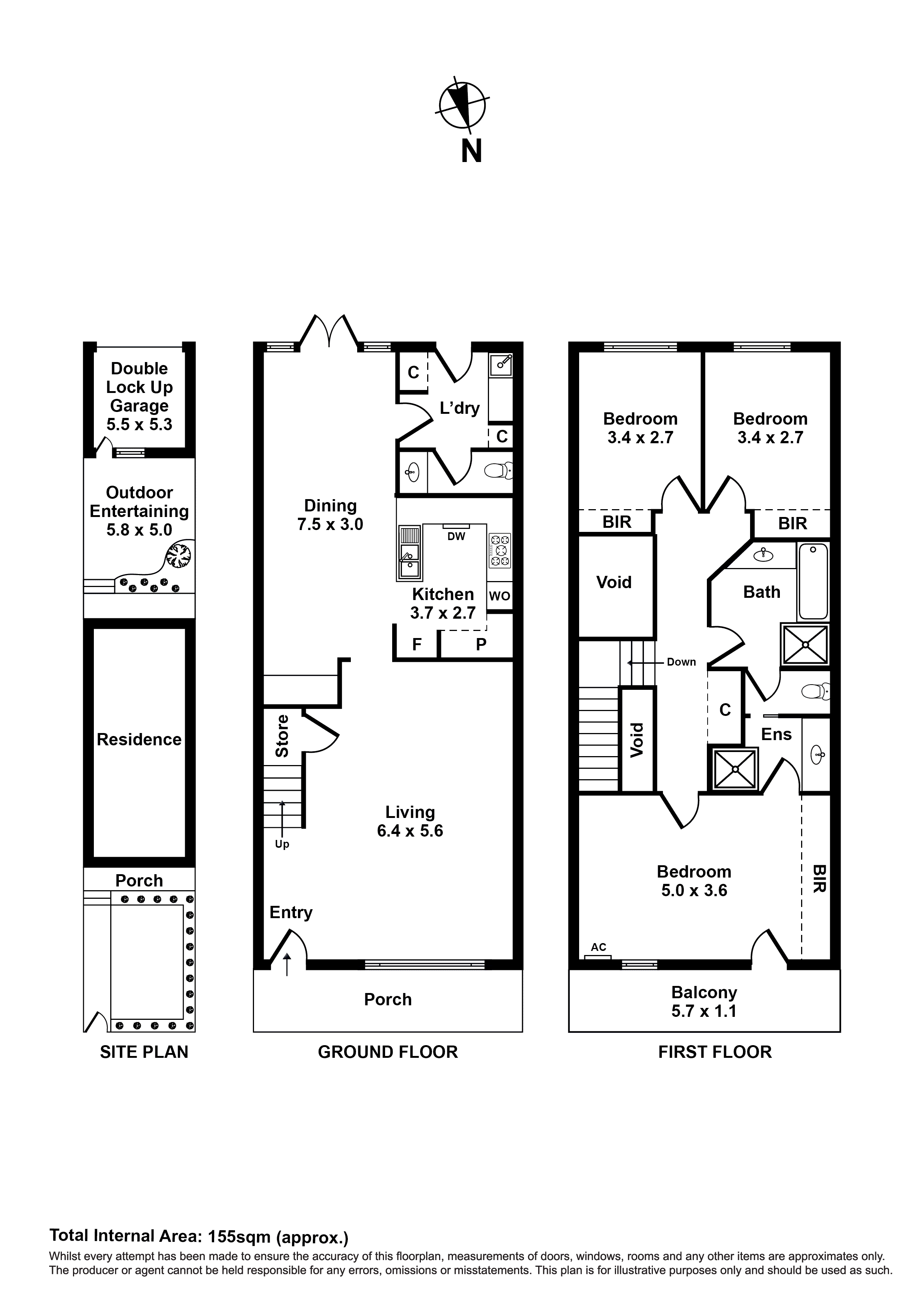2/5-7 Ballarat Road, Footscray VIC 3011 - Floorplan